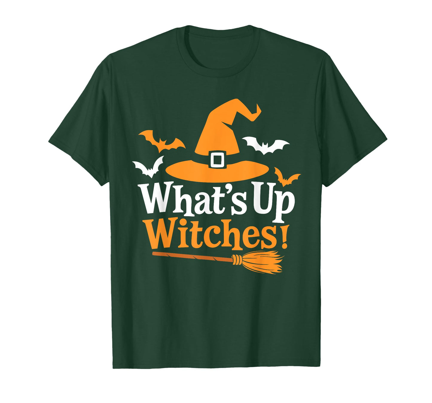Funny Halloween Witch Costume What's up Witches T-Shirt