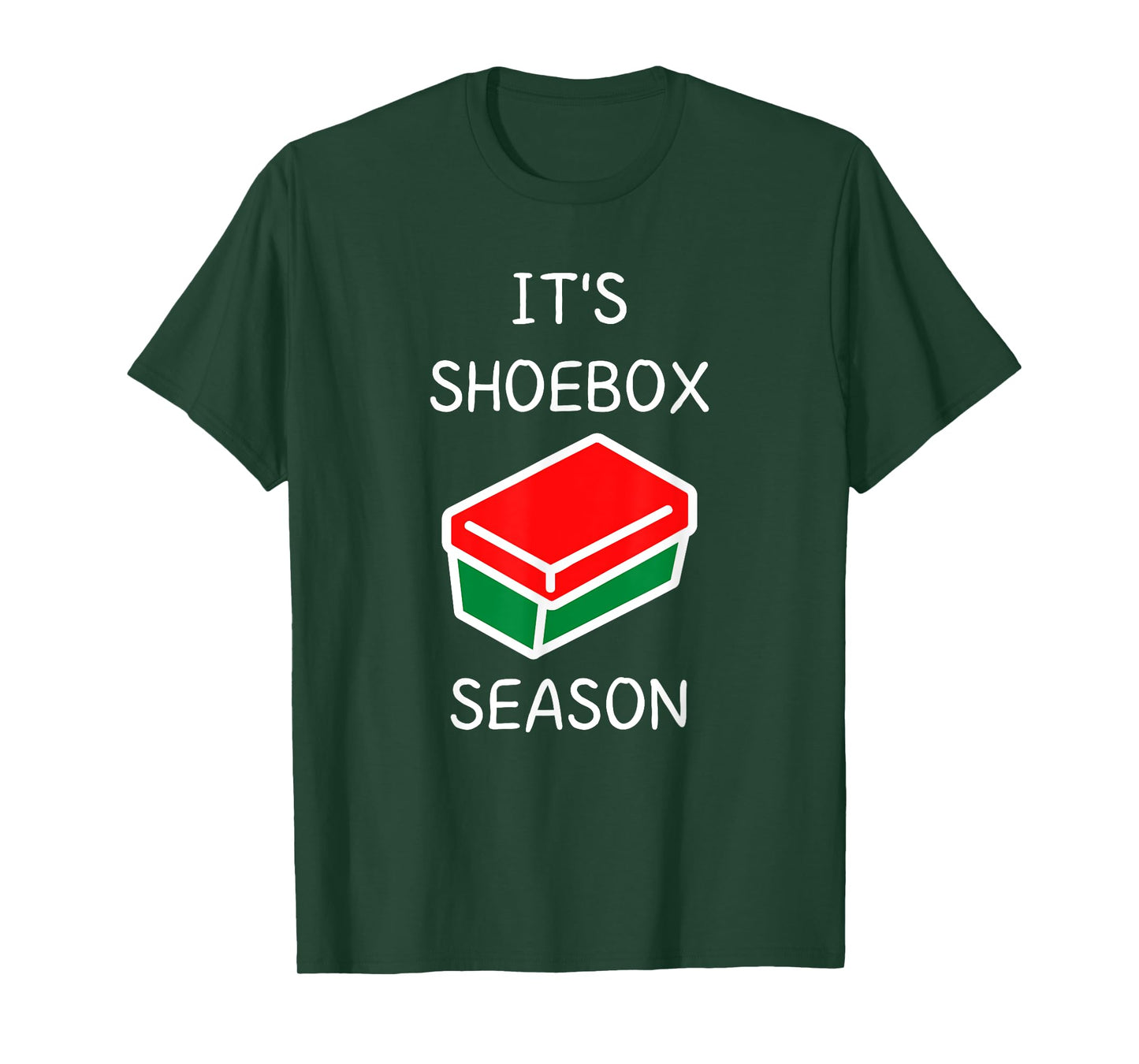 It's Shoebox Season - Christmas Child Giving T-Shirt