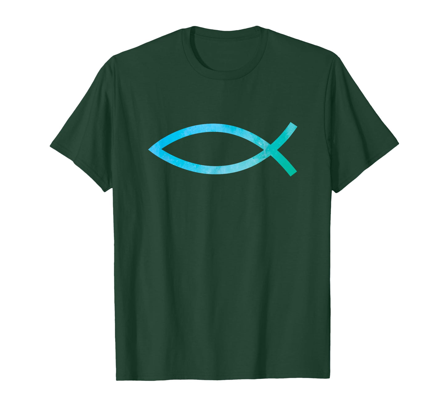 Christian Symbol Jesus Fish Ichthys Ichthus T-Shirt