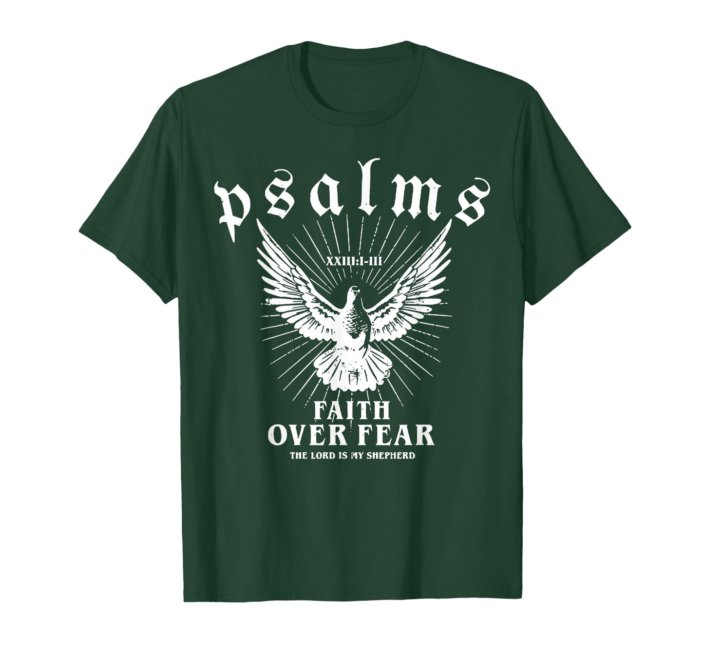 Psalms Faith Over Fear T-Shirt