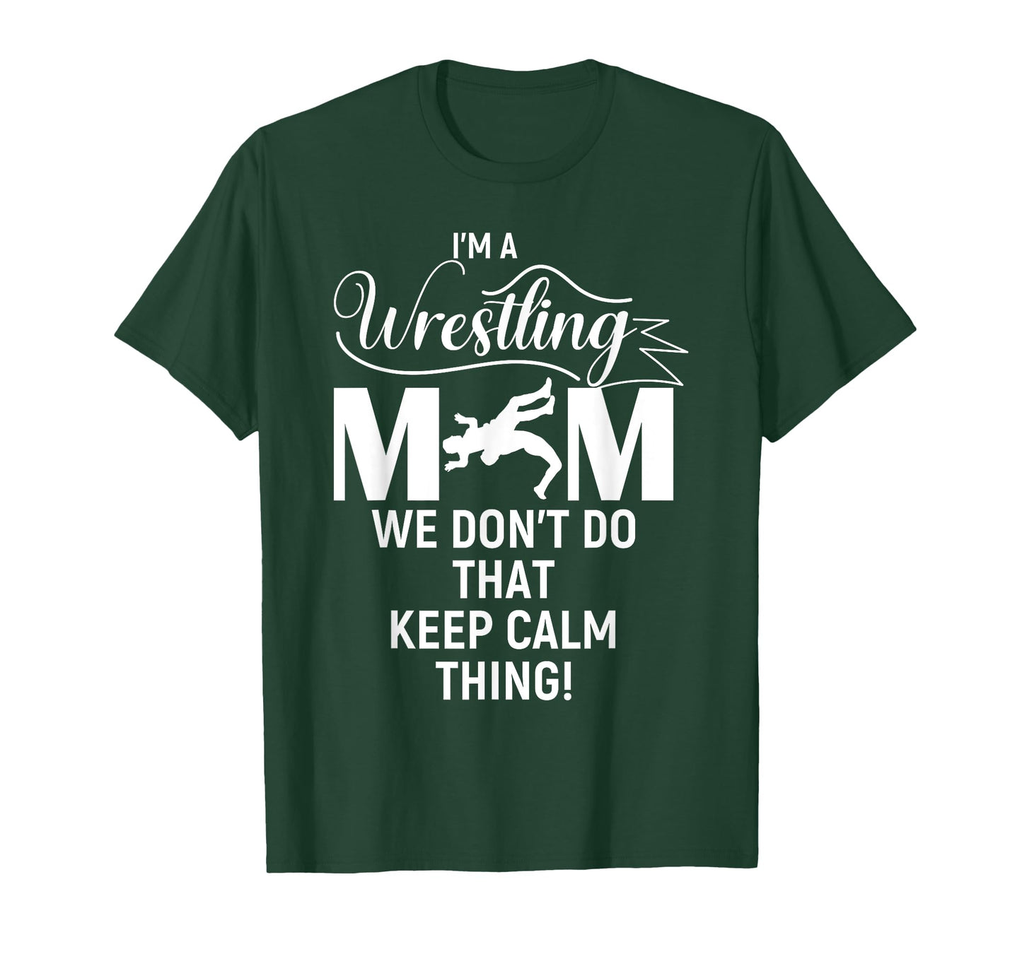 i'm a wrestling mom Funny Girl Wrestling Mom Women Kids T-Shirt