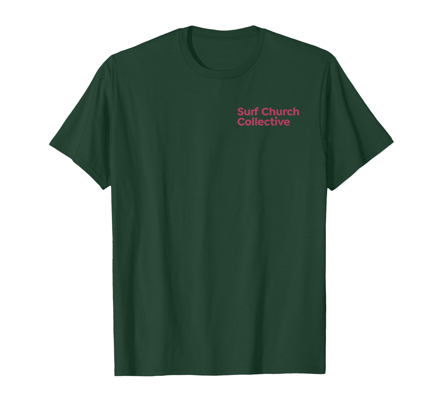 Surf Church Collective Front and Back Logo T-Shirt
