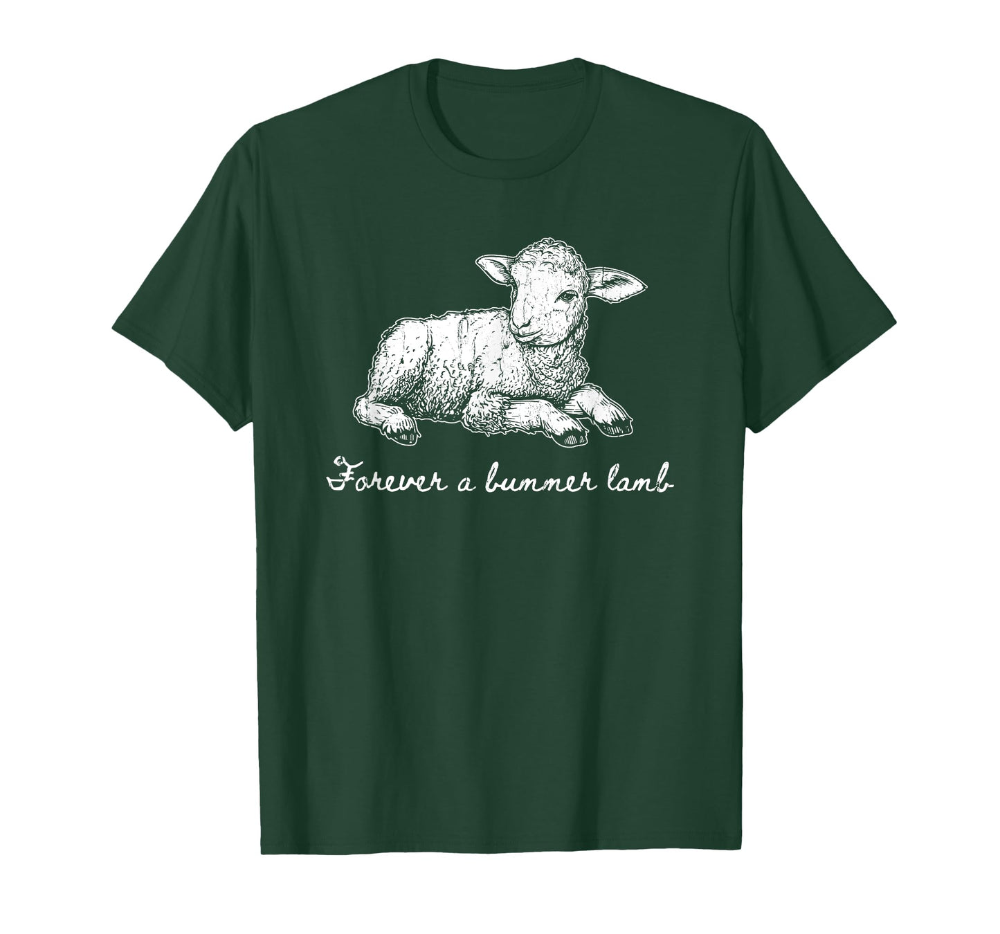 Forever A Bummer Lamb, Lamb And Christian T-Shirt