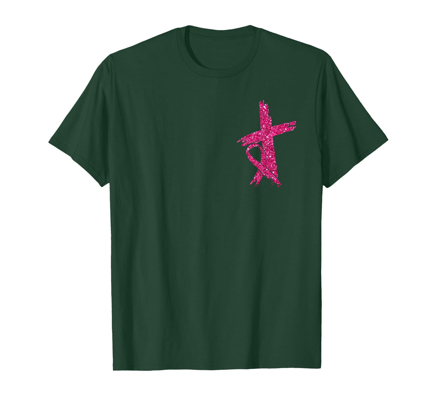 Heal Cancer for with God Nothing is Impossible Breast Cancer T-Shirt