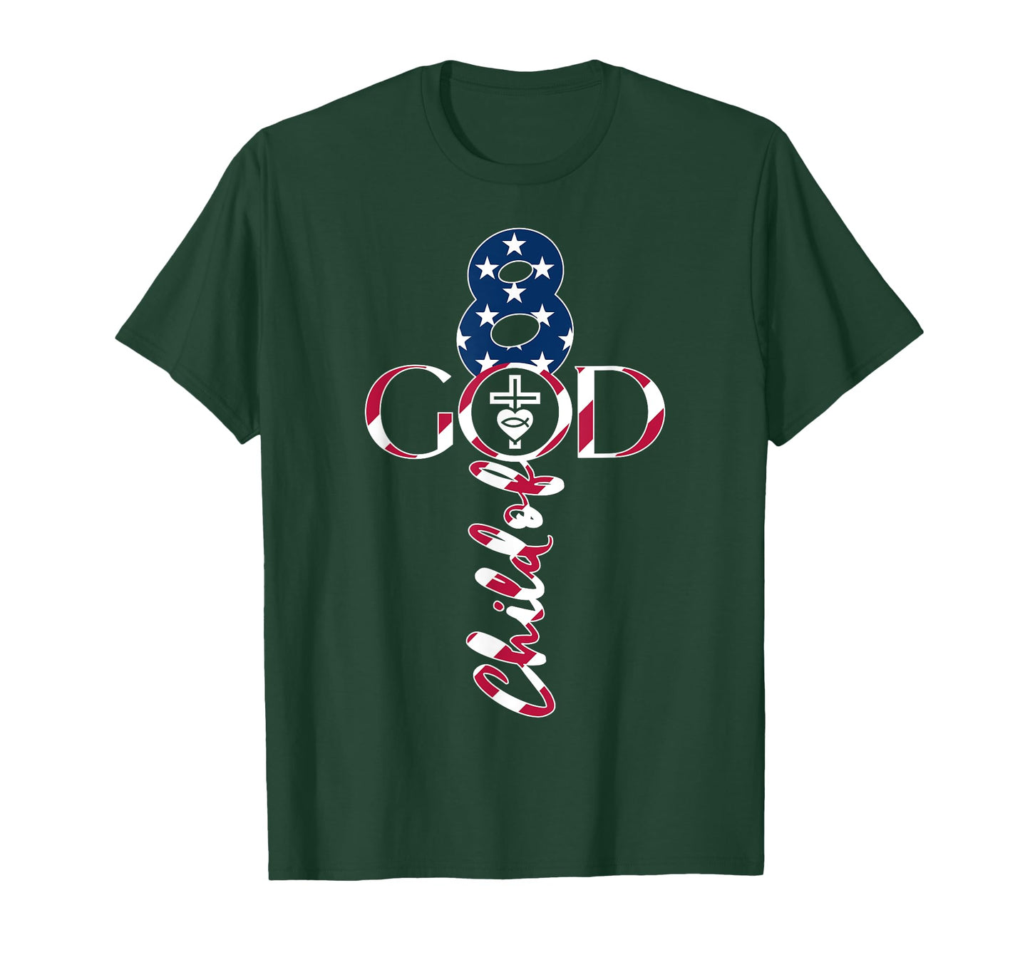 GOD 8 YEARS JESUS 8TH BIRTHDAY T-Shirt
