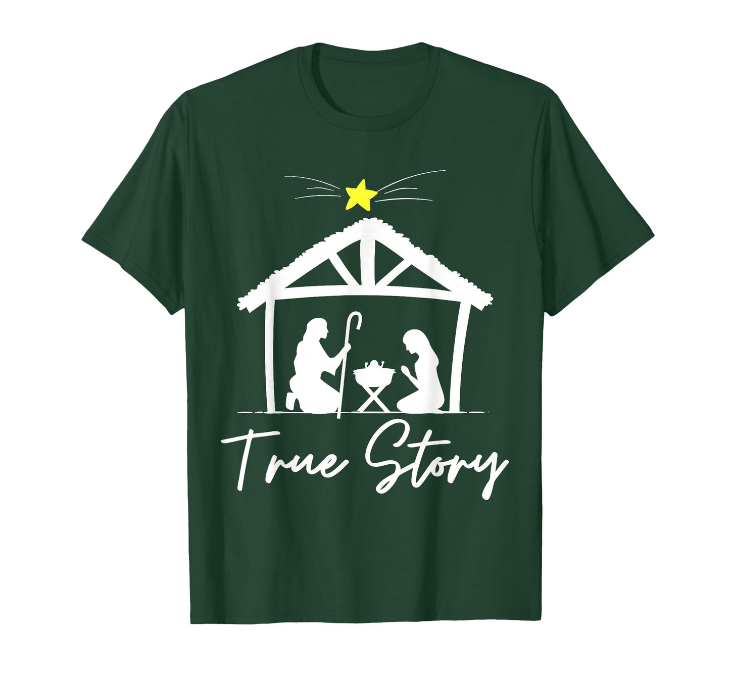 True Story Christmas Jesus Nativity T-Shirt, Christian Tee T-Shirt