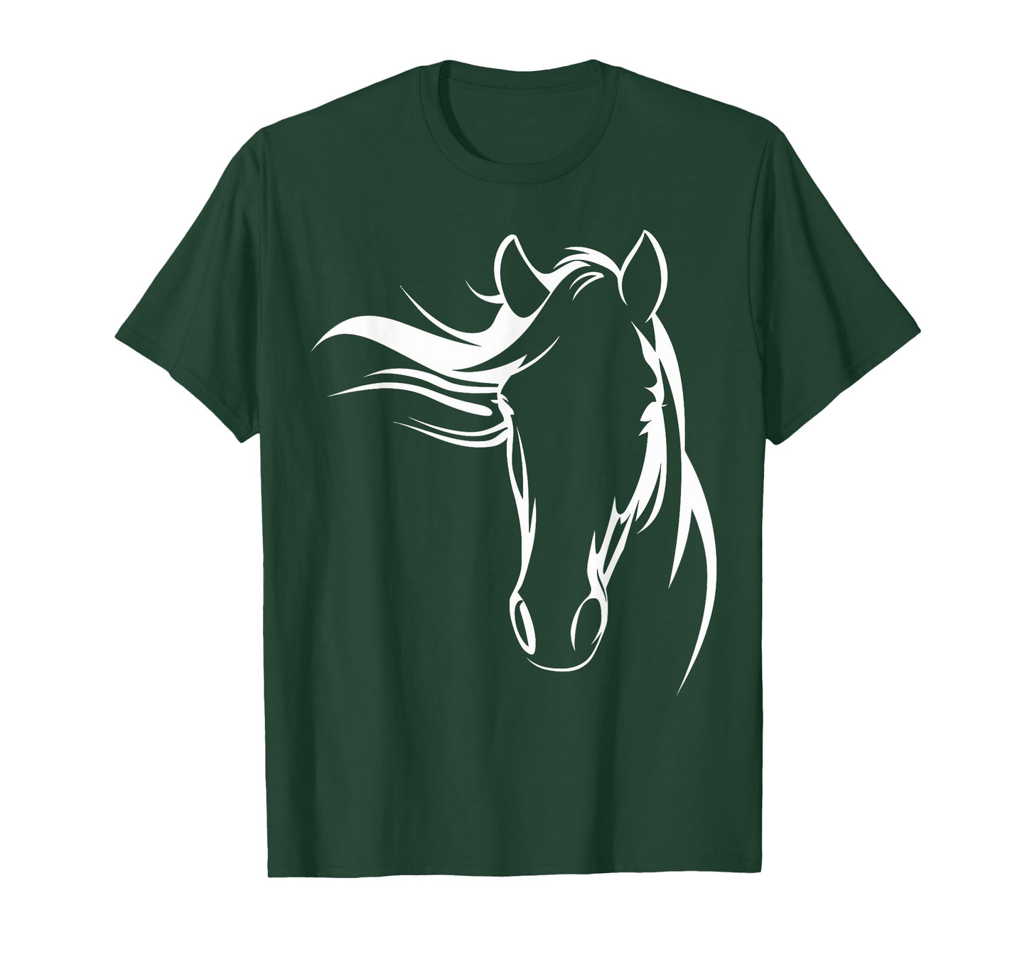 Horse Silhouette Graphic Art Design for Horse Lovers T-Shirt