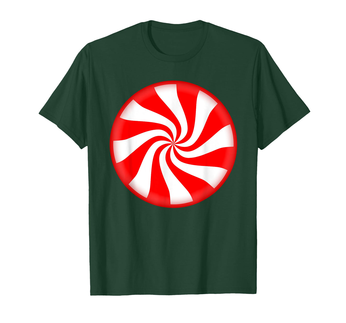 Peppermint Candy Christmas T-Shirt