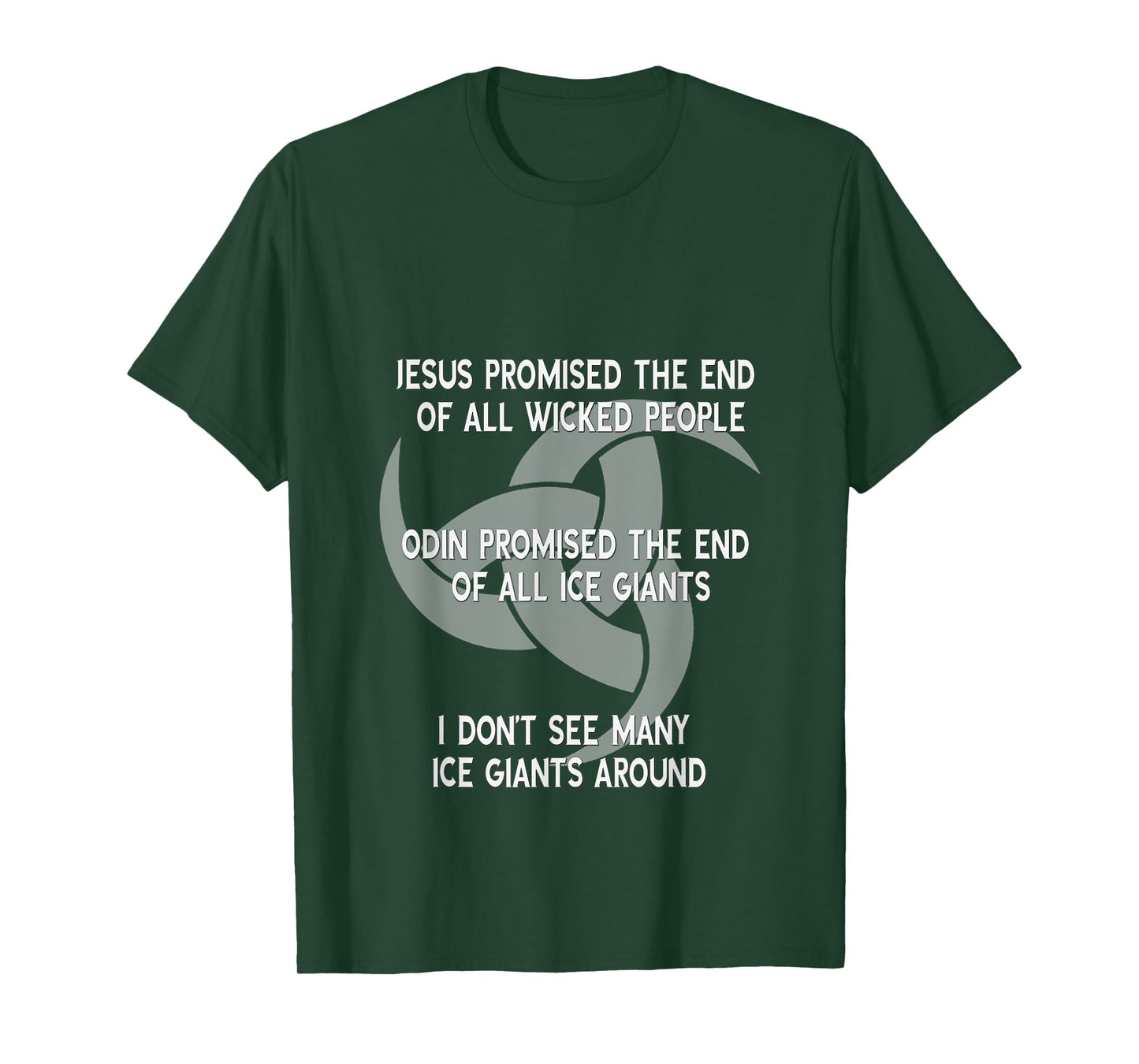 "Jesus or Odin" Satirical Funny T-Shirt