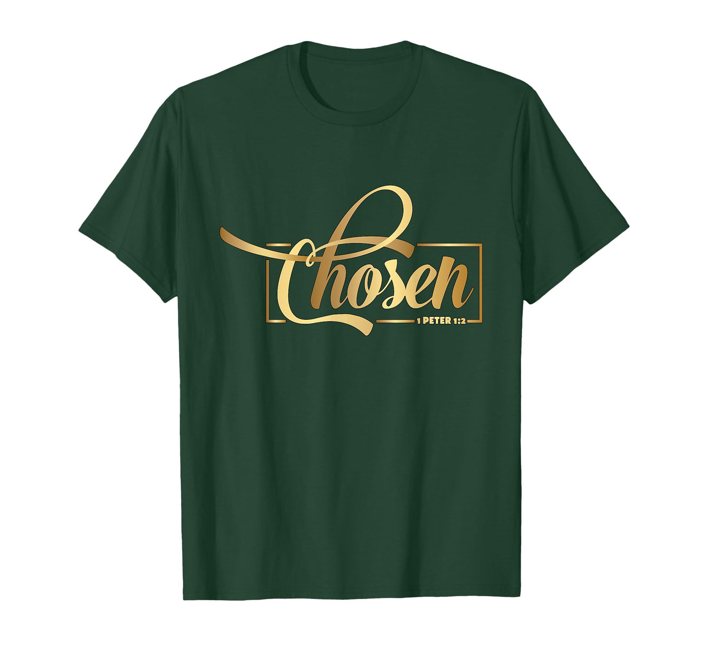 Chosen 1 Peter 1 Bible Verse Christian Religious T-Shirt