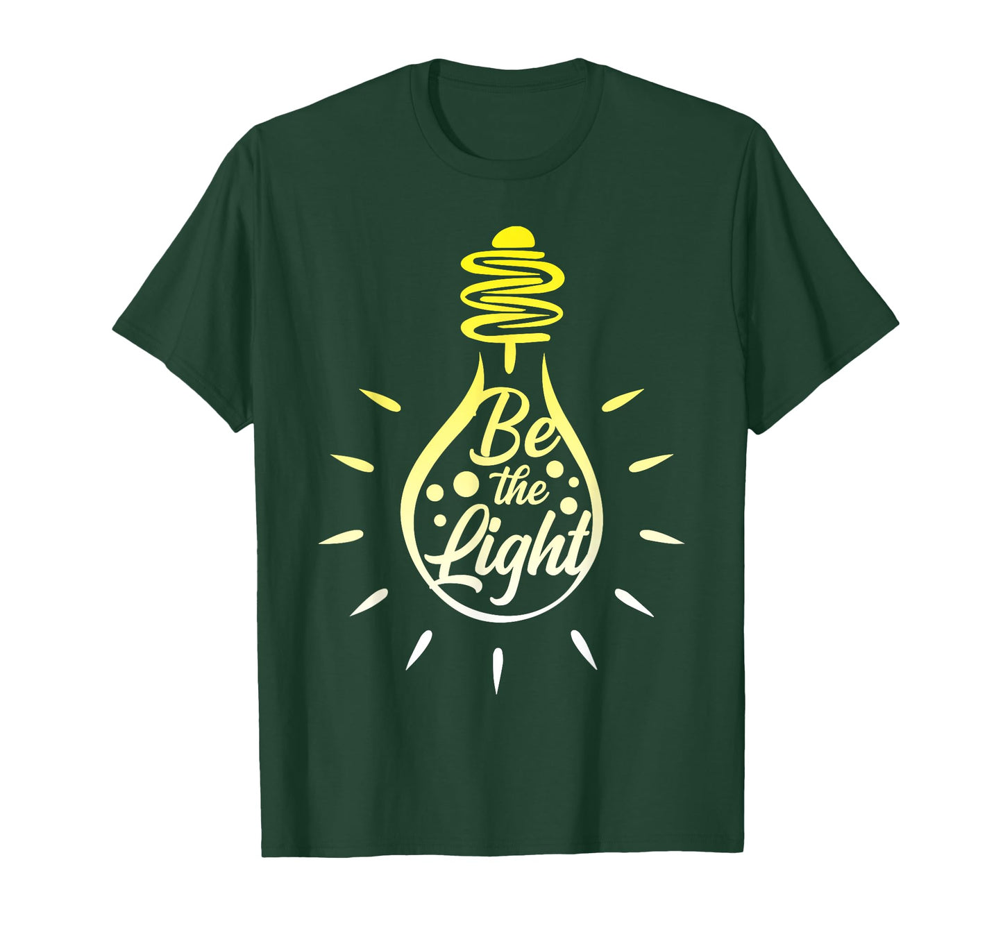 Be the Light Bulb - Bible Verses Matthew 5:14 T-Shirt