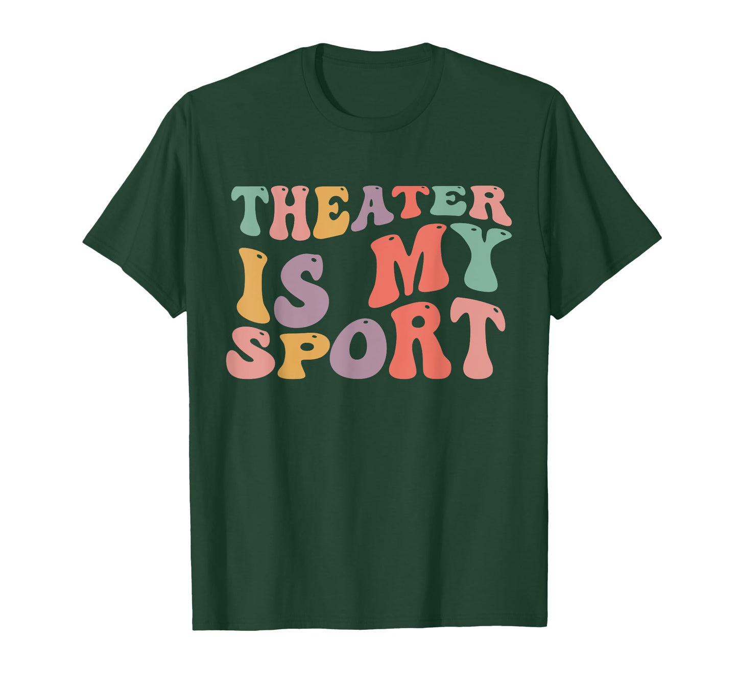 Theater Is My Sport Cute Groovy Actor for Musical Theater T-Shirt