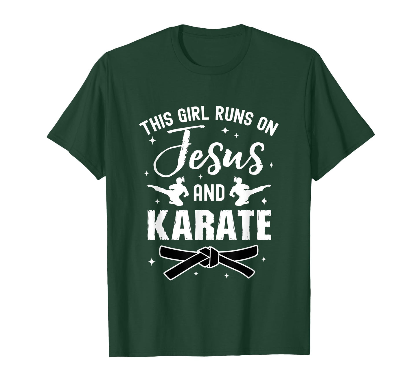 Funny Karate Design For Girls Women Karate Martial Art Lover T-Shirt