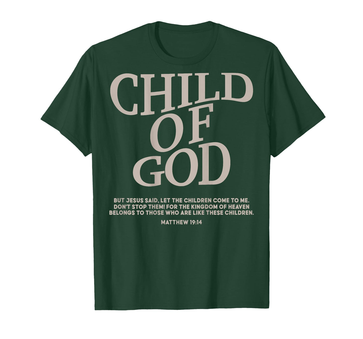 Toddler Boy Child Of God Christian Jesus Son Sister Brother T-Shirt