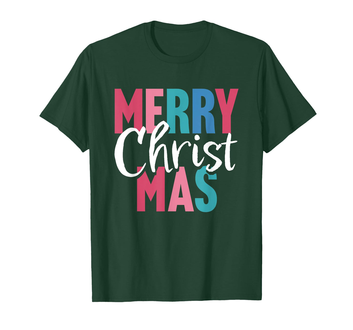 Merry Christmas Shirt Women Men Boys Girls Merry Christ Mas T-Shirt