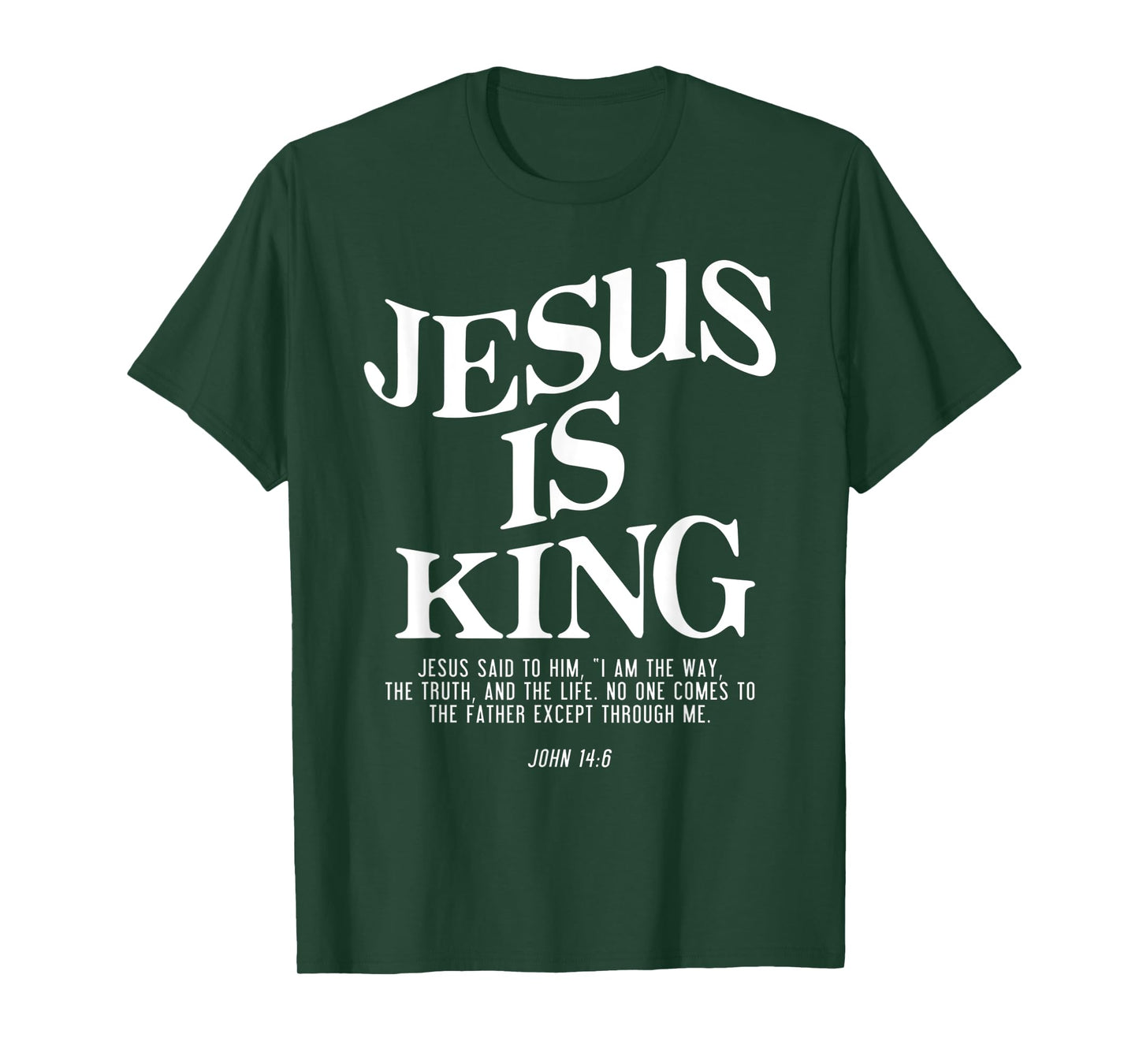 Unique Design Jesus Is King Jesus John Gifts For Men Women T-Shirt