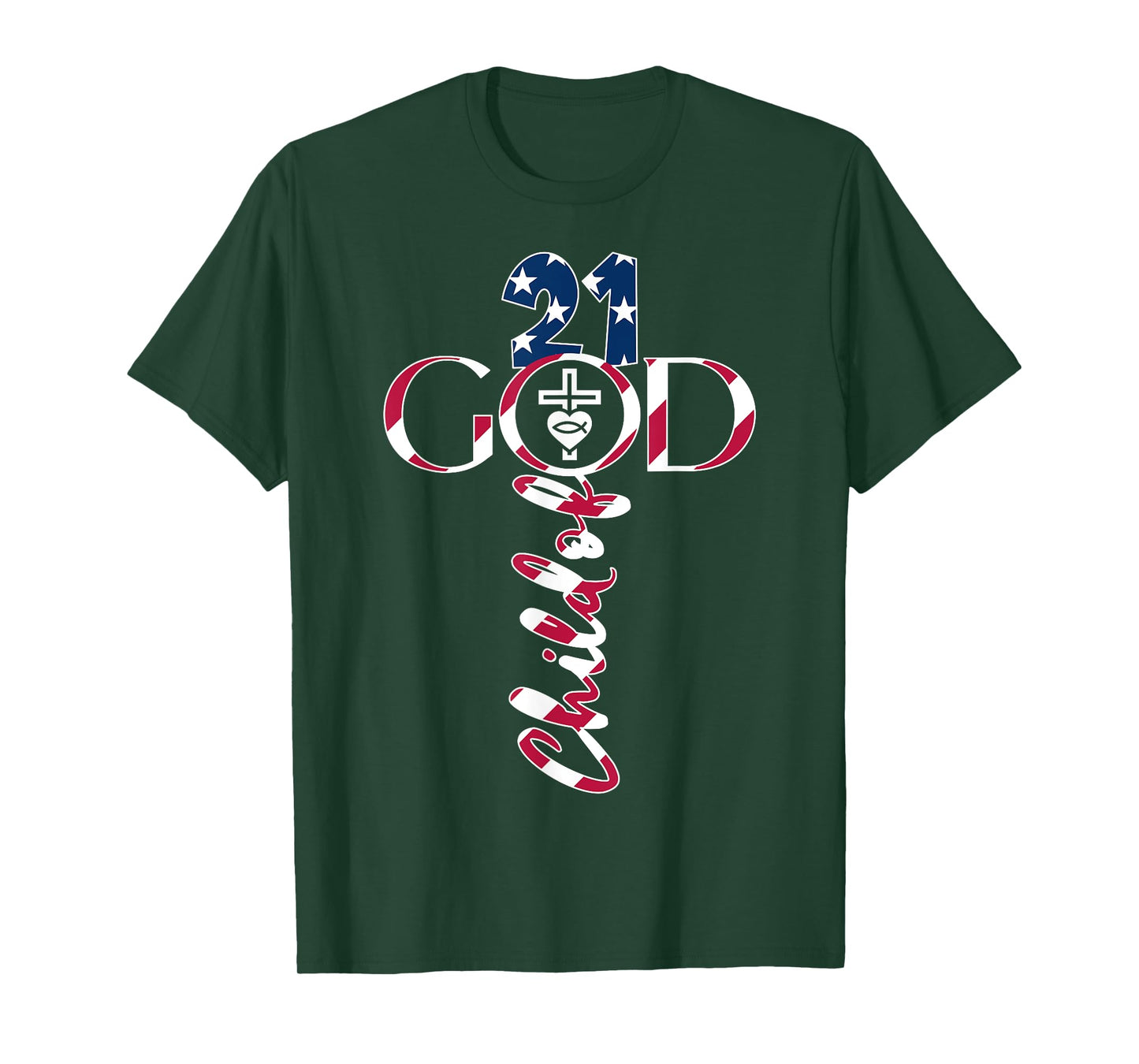 GOD 21 YEARS JESUS 21ST BIRTHDAY T-Shirt