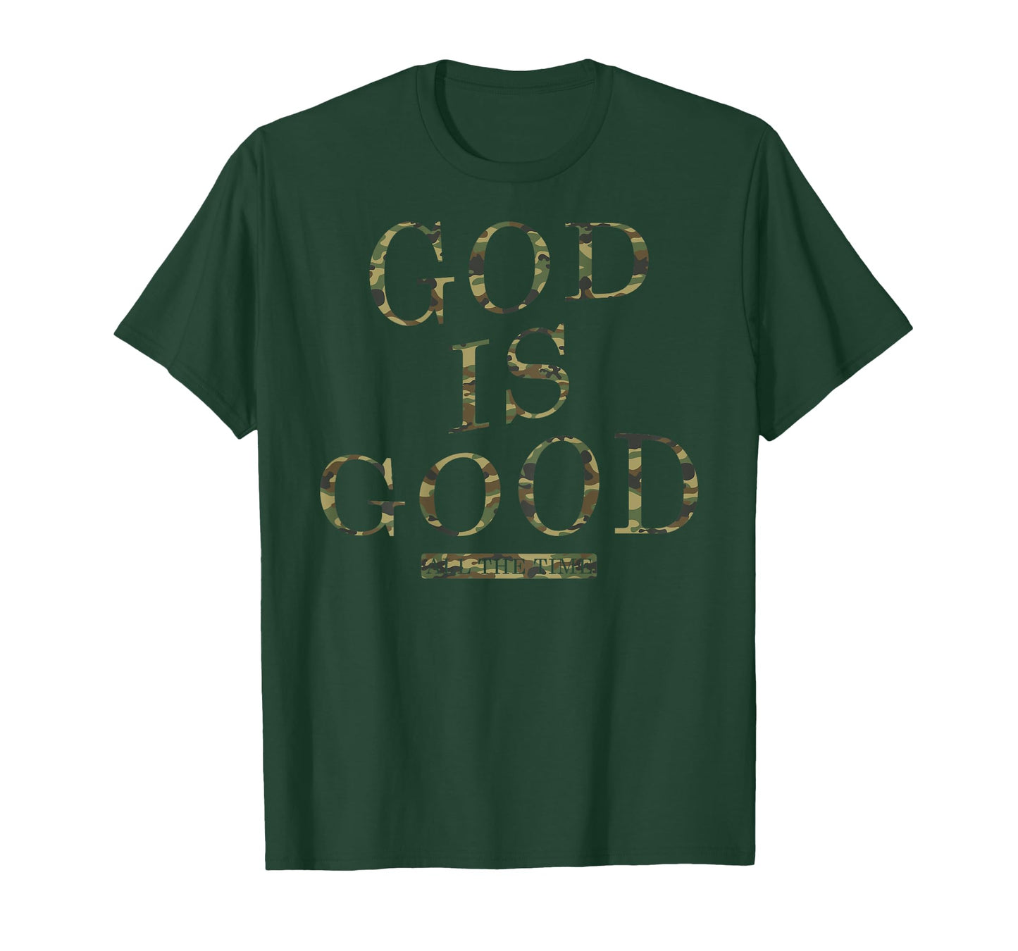 Vintage Christian God is Good All The Time Faith T-Shirt
