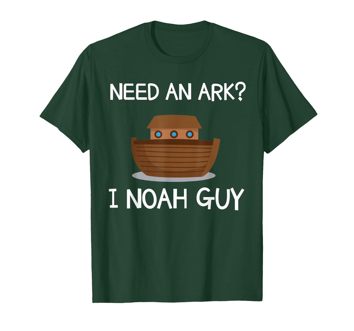 Need An Ark? I Noah Guy Funny Christian Pun T Shirt T-Shirt