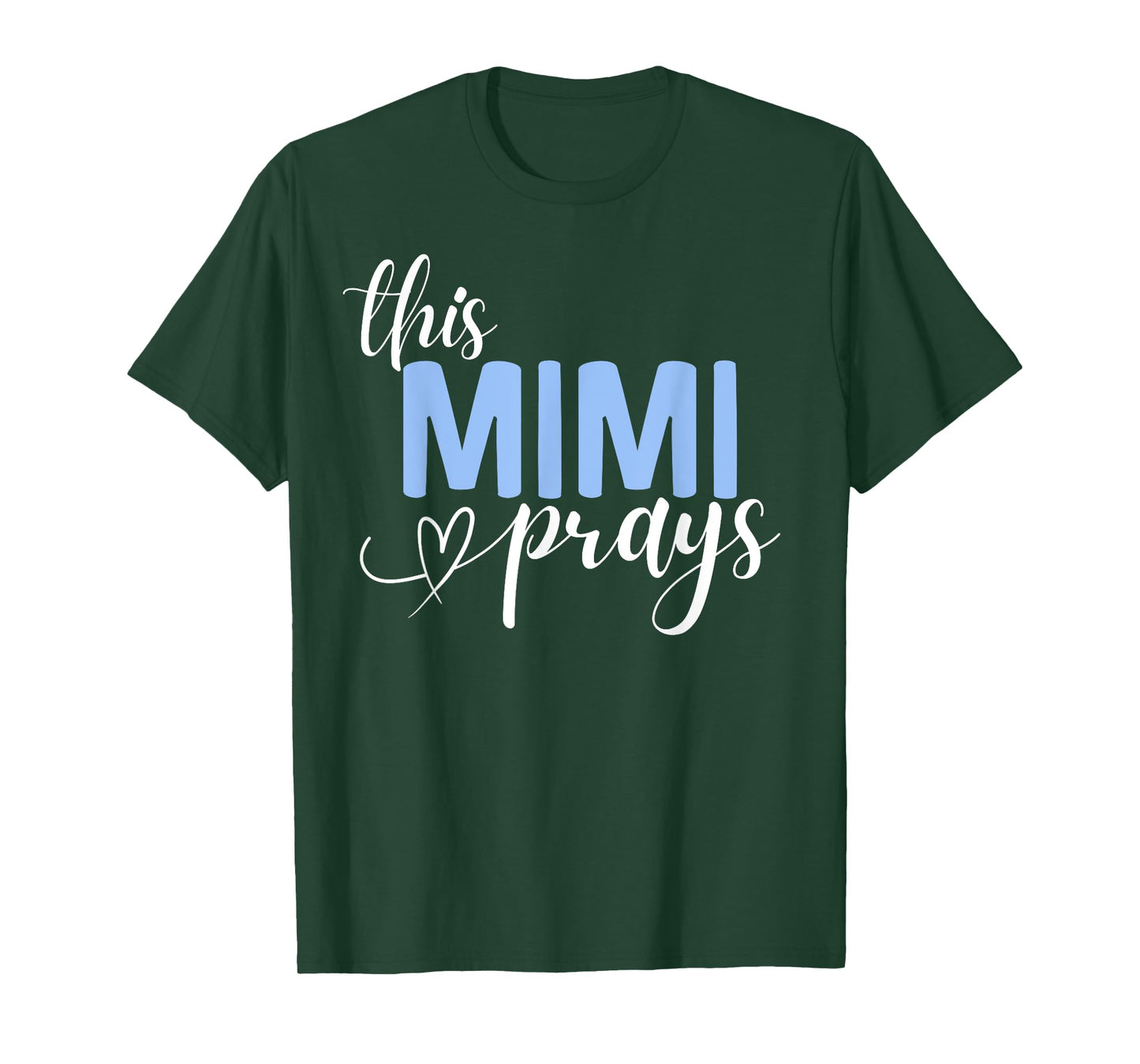 This Mimi Prays Perfect Christian Faithful Mimi T-Shirt