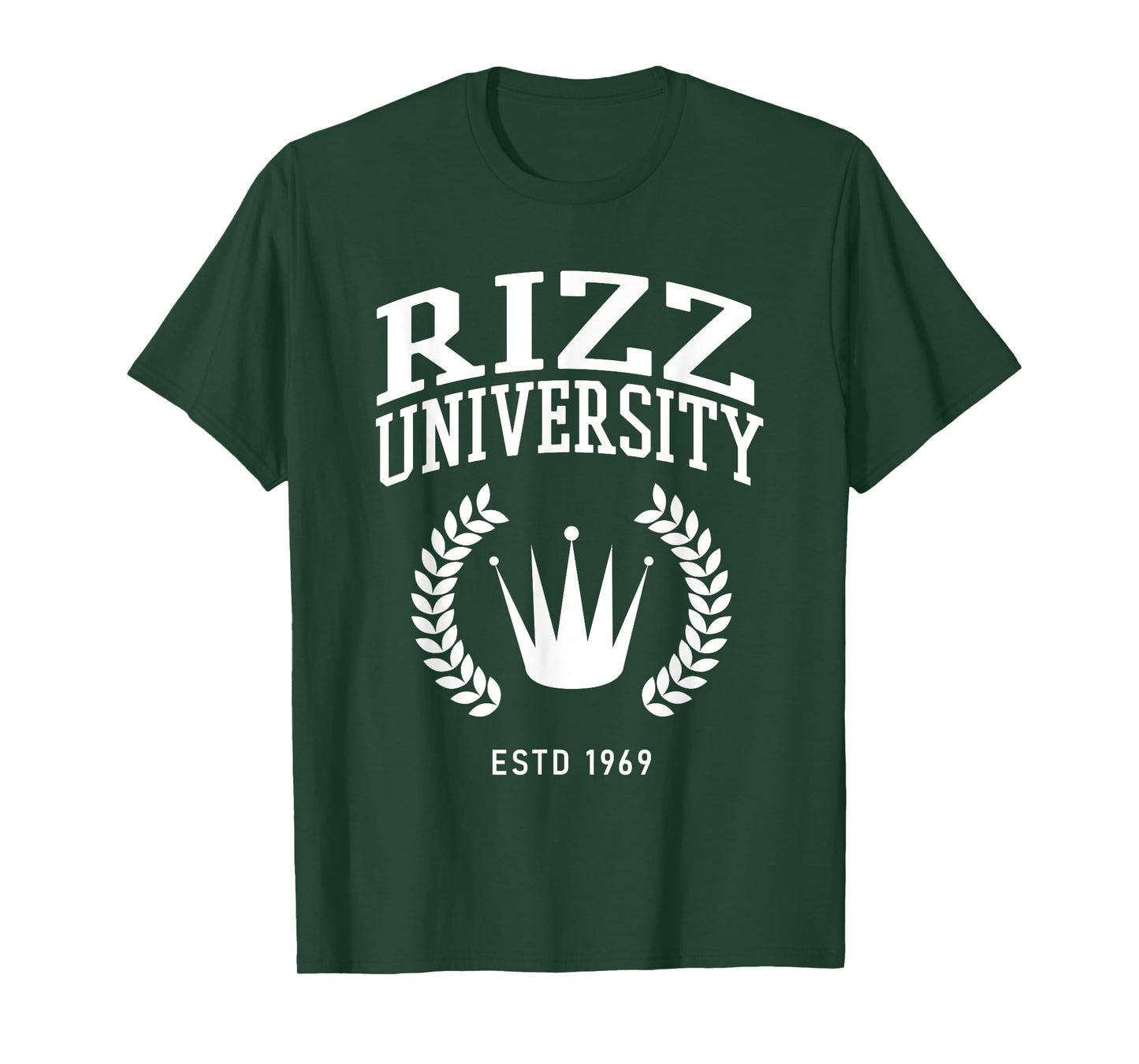 Rizz University Funny Meme Rizzler W Rizz God T-Shirt