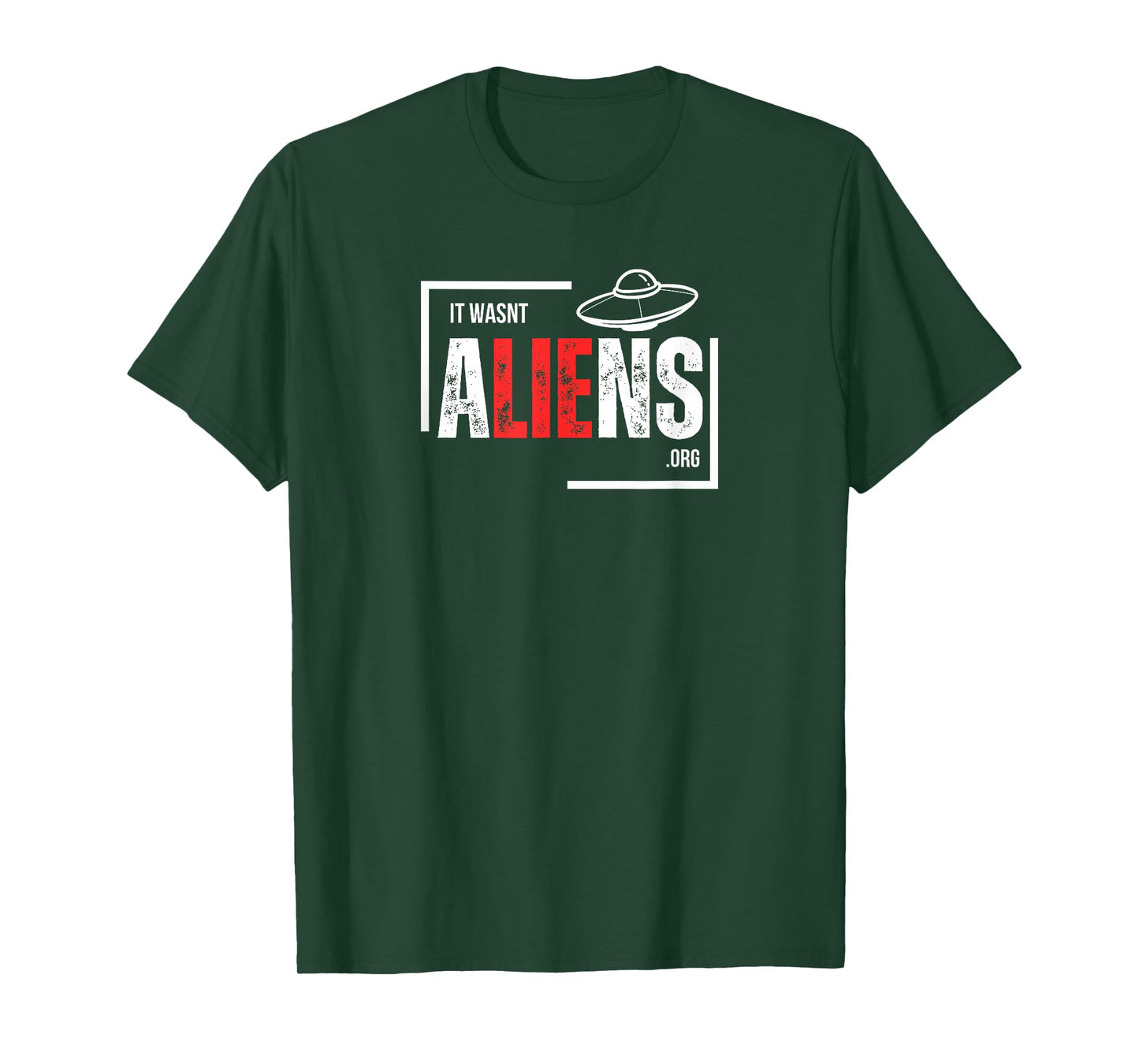It Wasn't Aliens, UFO, Rapture, Christian T-Shirt