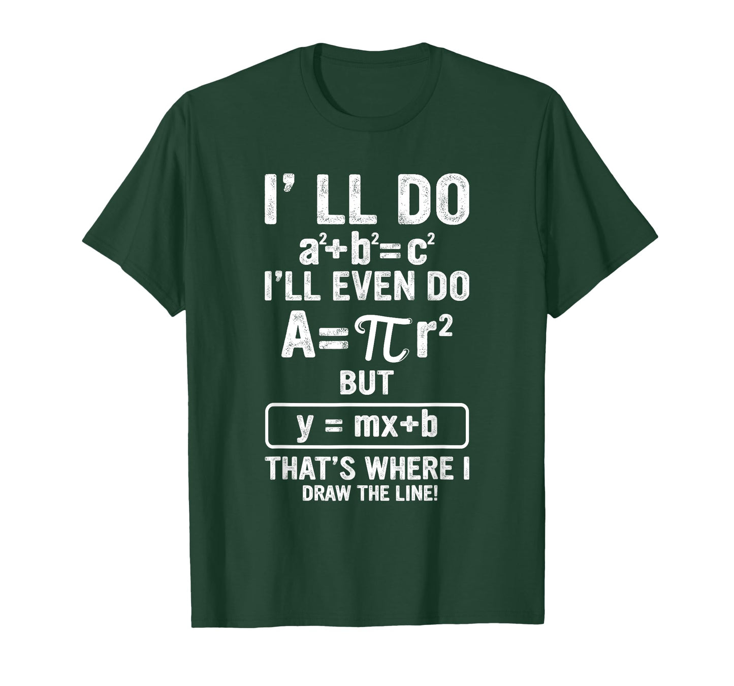 Funny Math Teacher Joke Men Women Fun Best Math Quotes T-Shirt