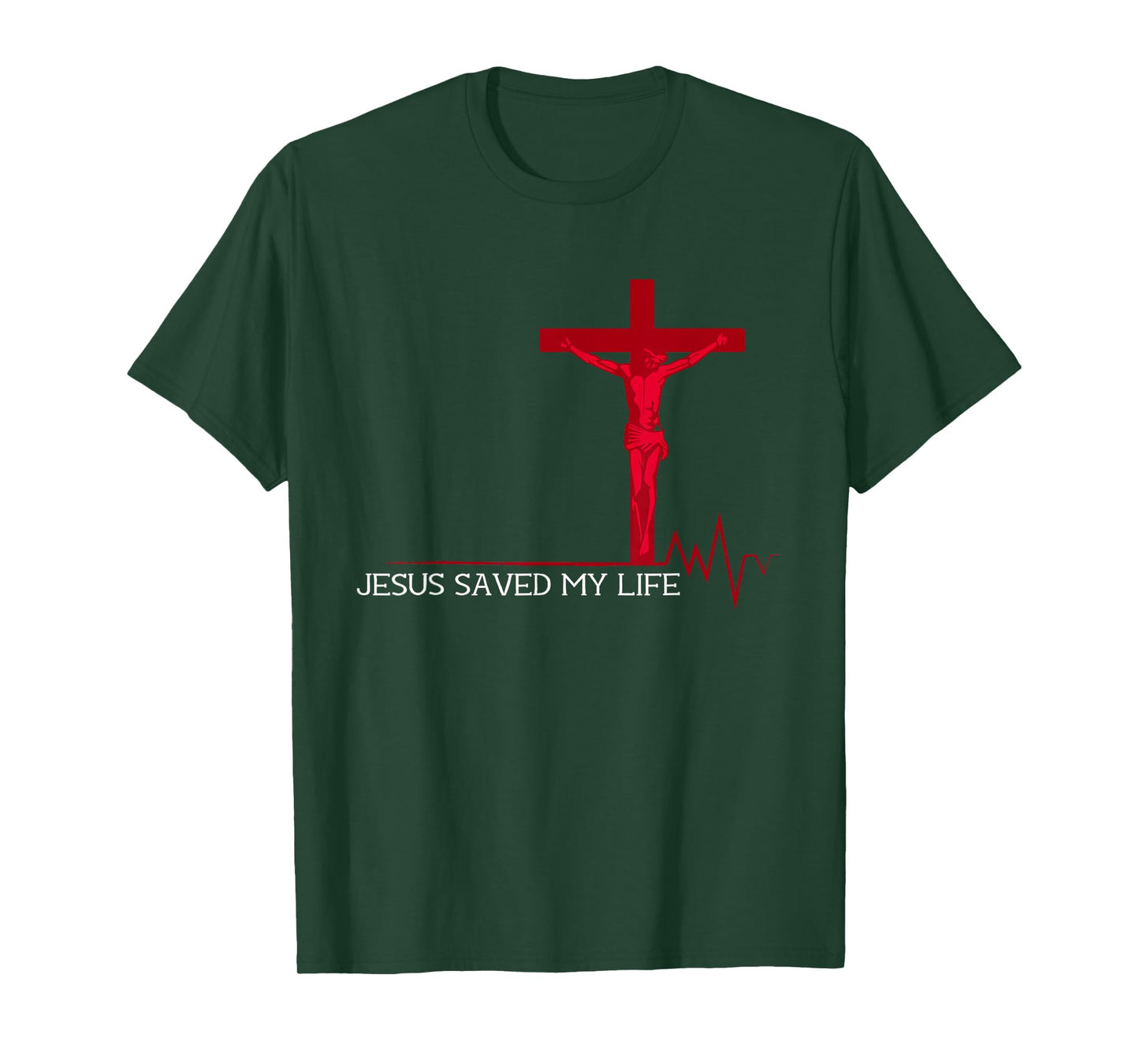 Jesus Saved My Life Christian T-Shirt