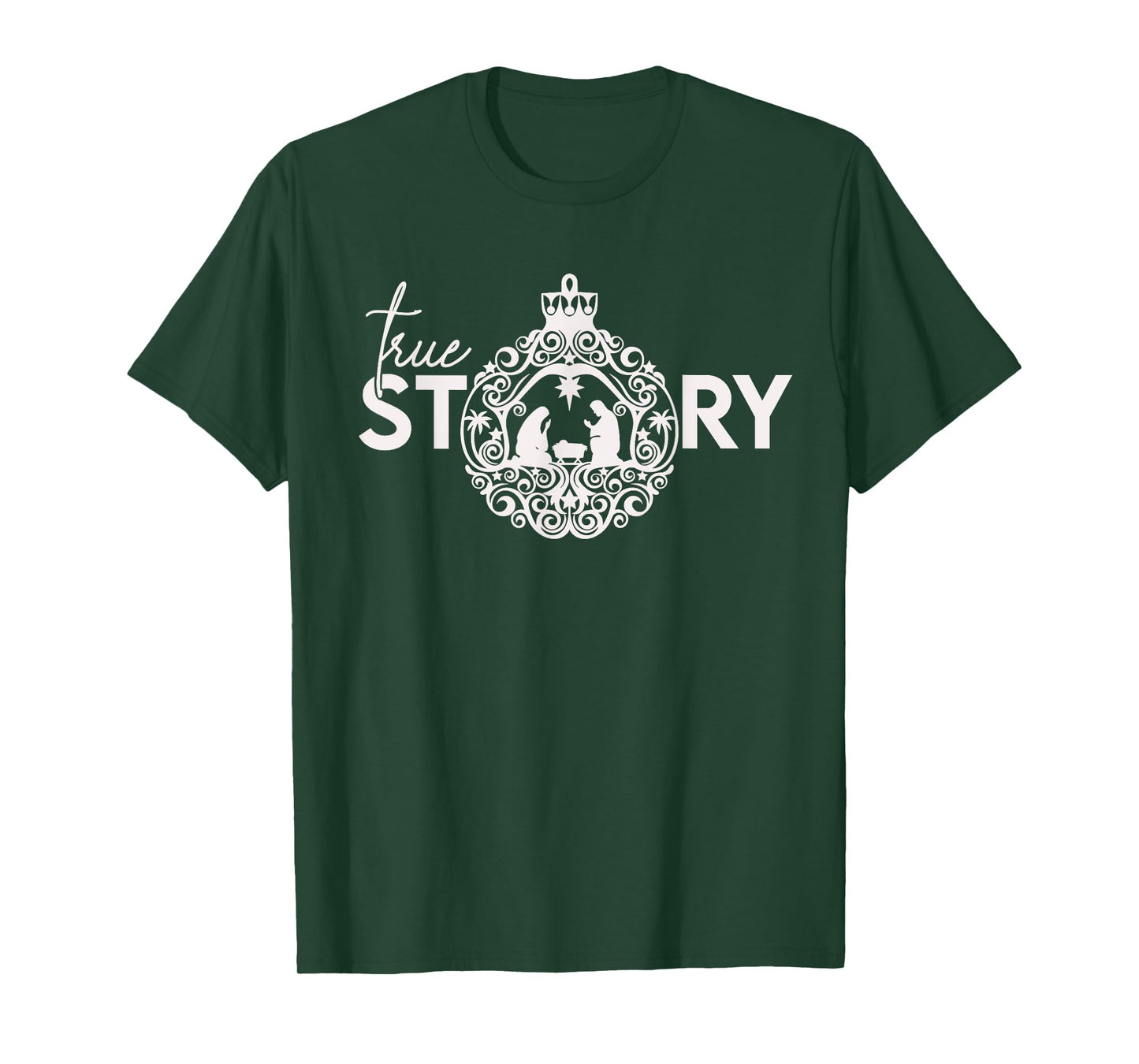 True Christian Nativity Story, the Christmas Story T-Shirt