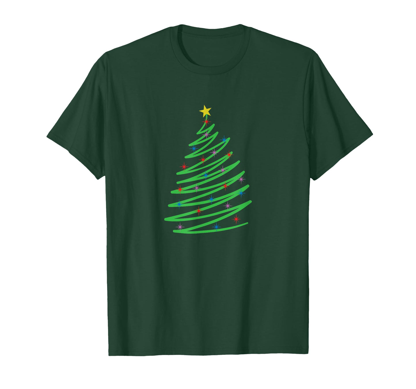 One Line Christmas Xmas T-Shirt