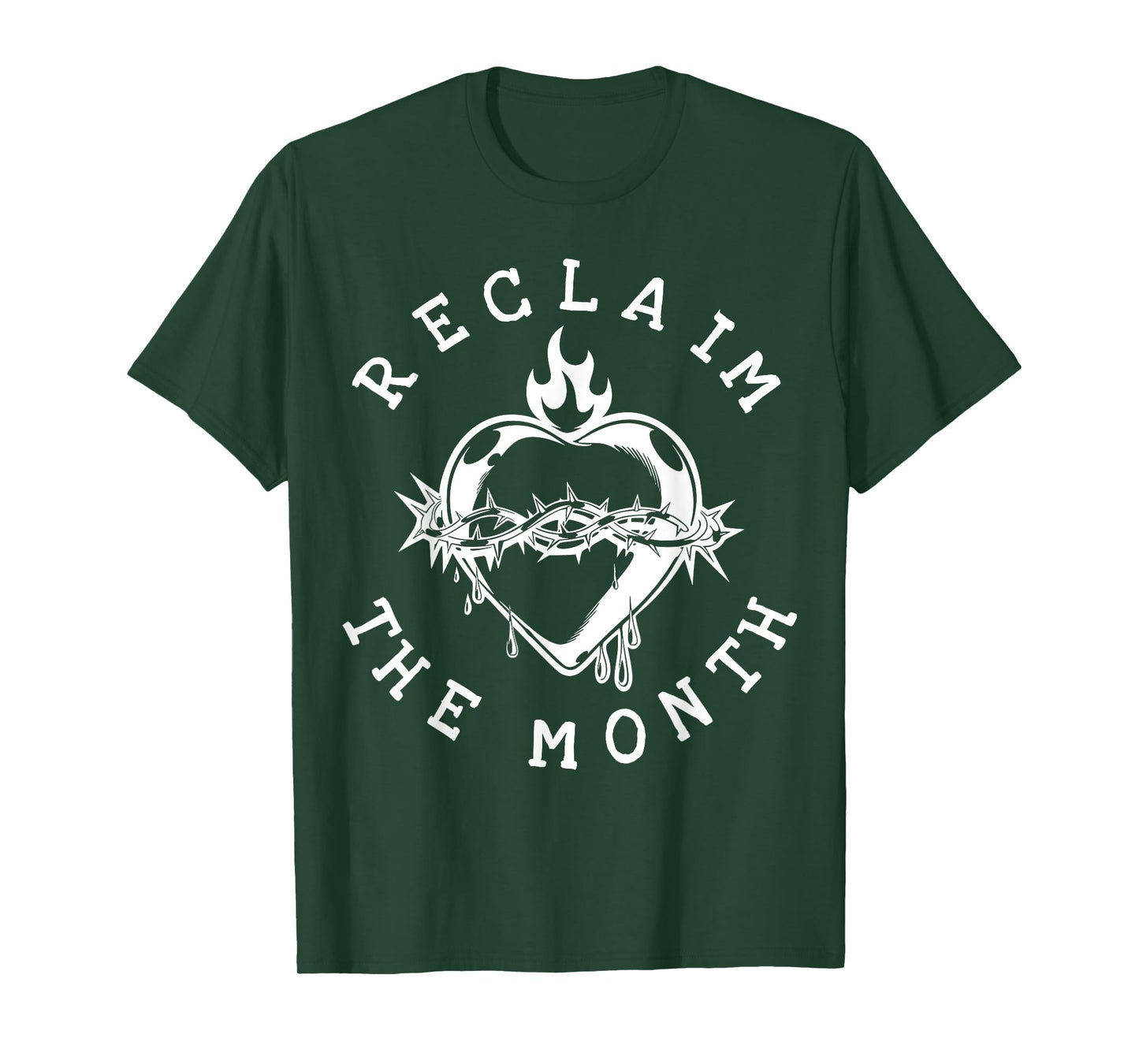Reclaim The Month Sacred Heart Image June Month T-Shirt