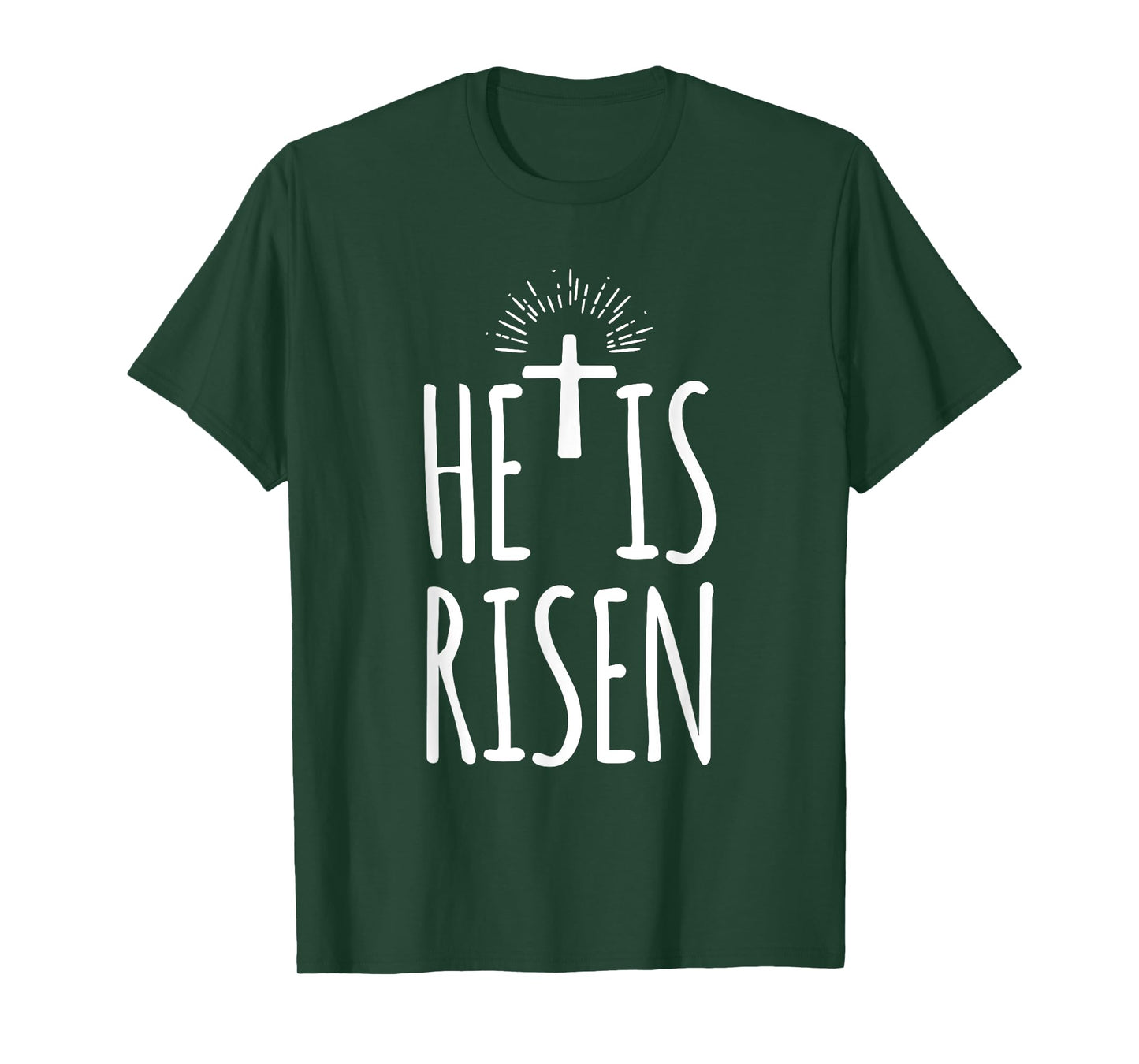 He Is Risen Shirt for Men Women Christian Happy Easter T-Shirt