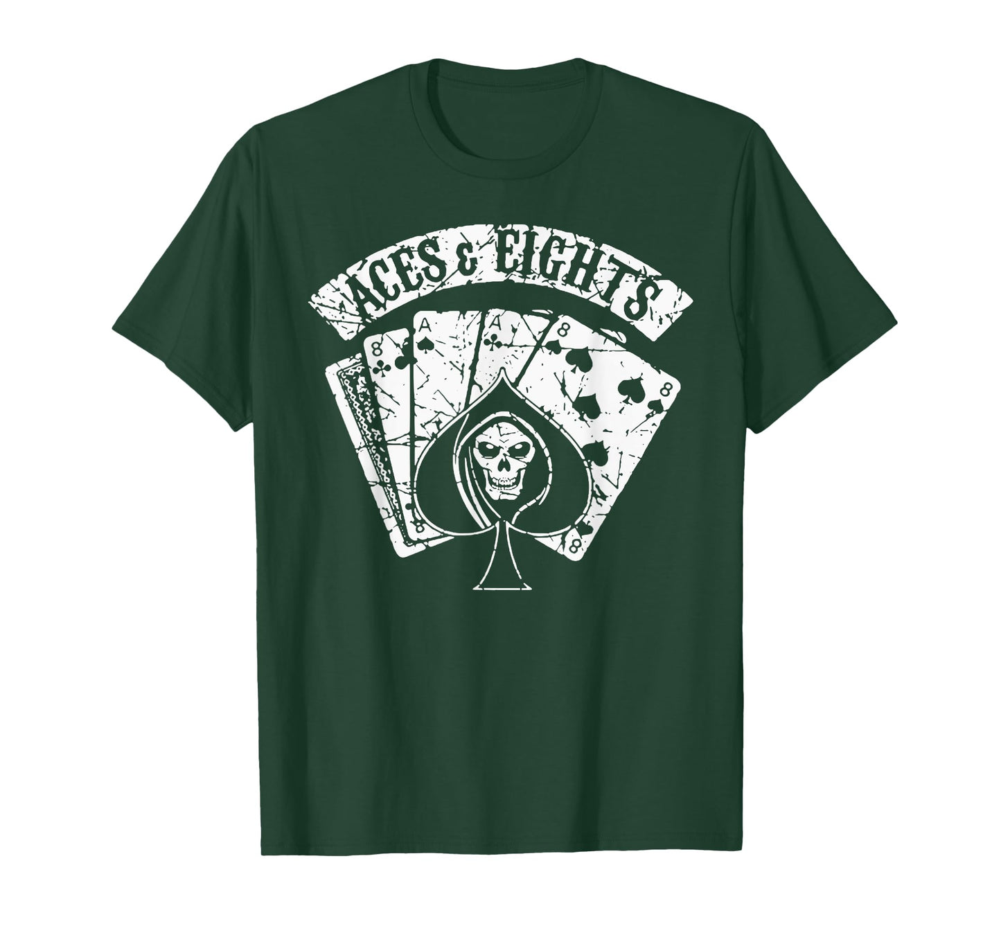 Vintage Quote Aces And Eights Funny Card Retro Playing T-Shirt