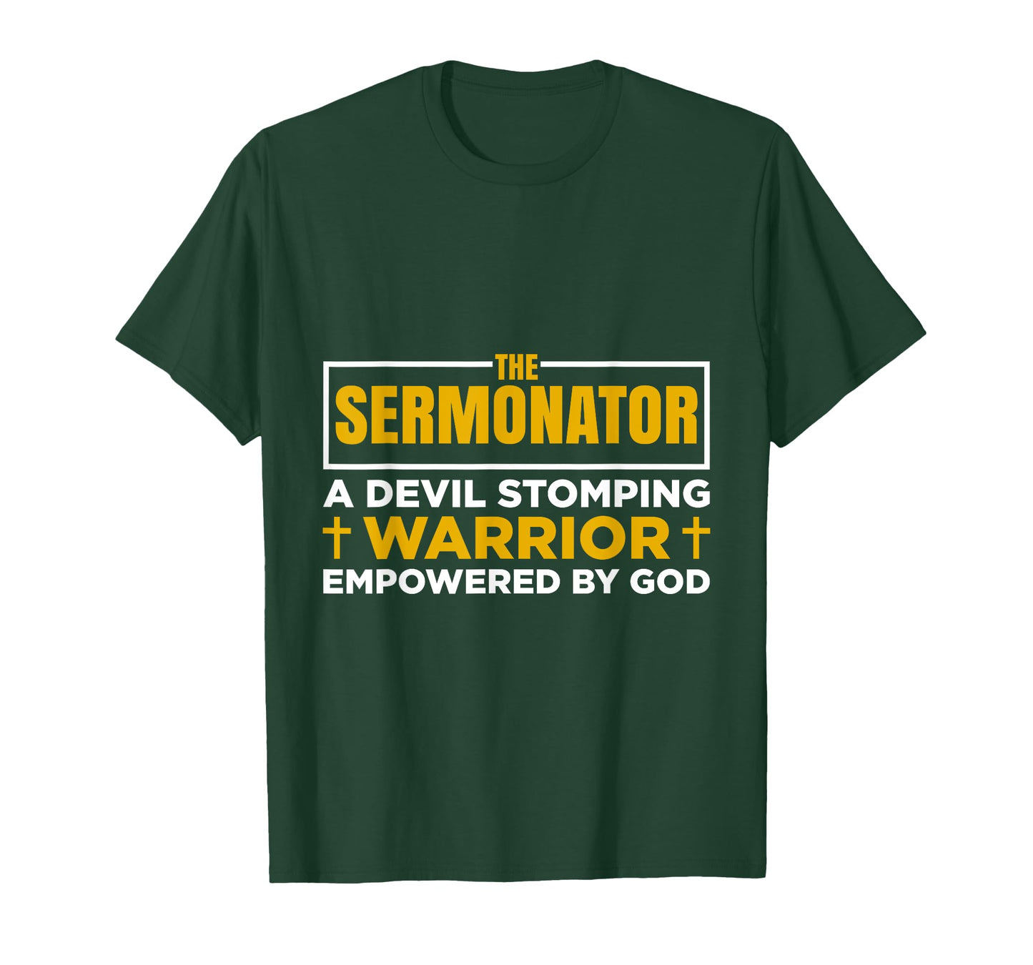 The Sermonator Funny Pastor Preacher Faith T-Shirt