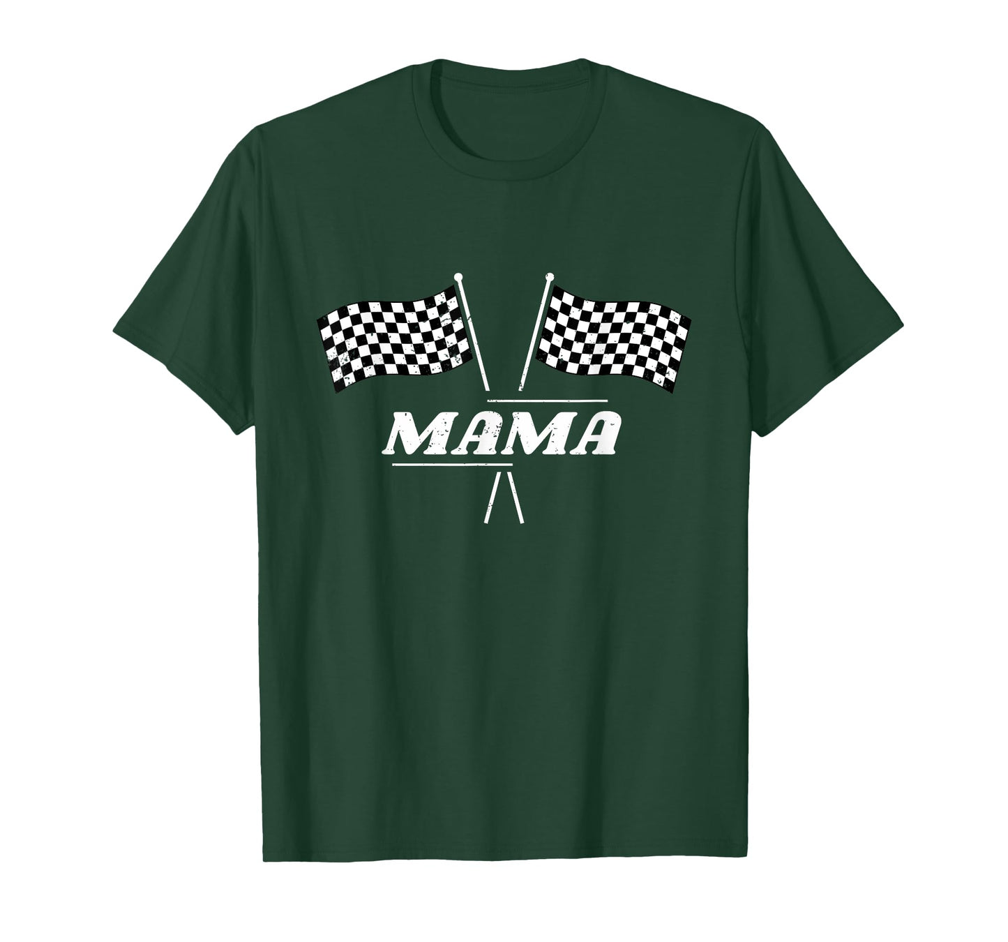 Pit Crew Mama Racing Car Family Matching Birthday Party T-Shirt