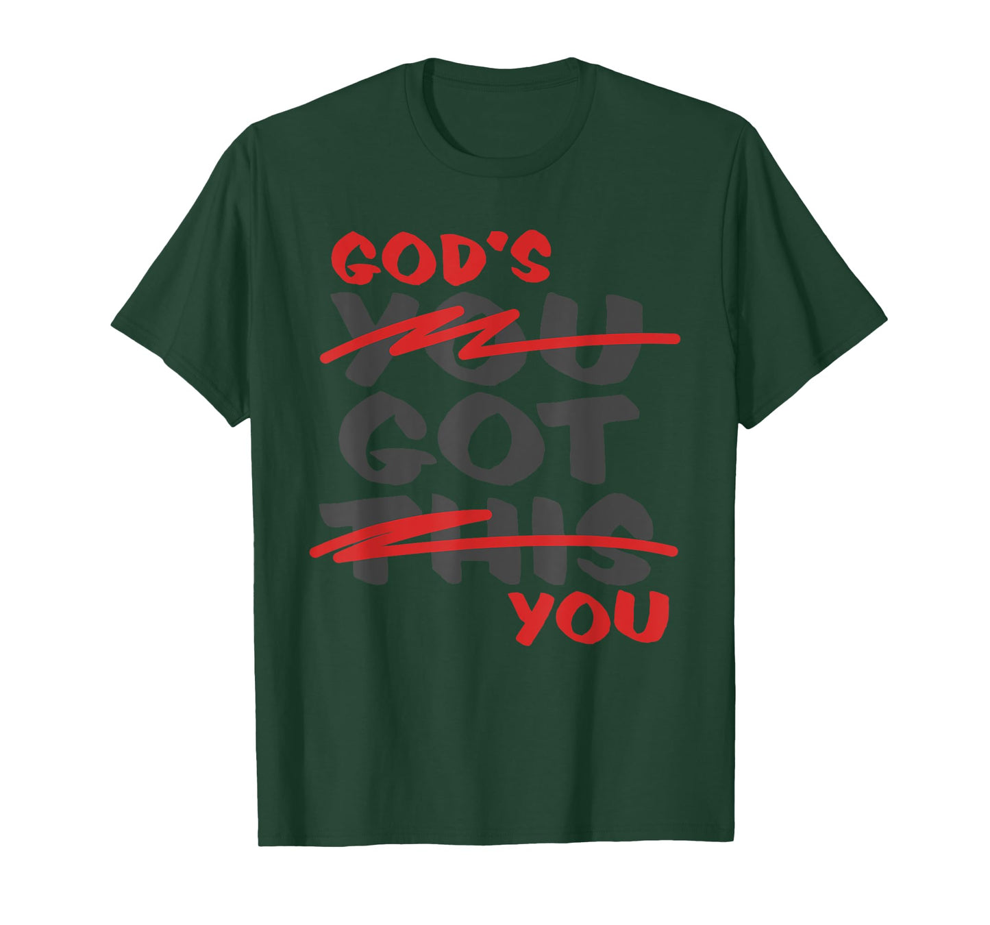 Faith Bible Scripture Jesus God Church Spiritual Gift T-Shirt