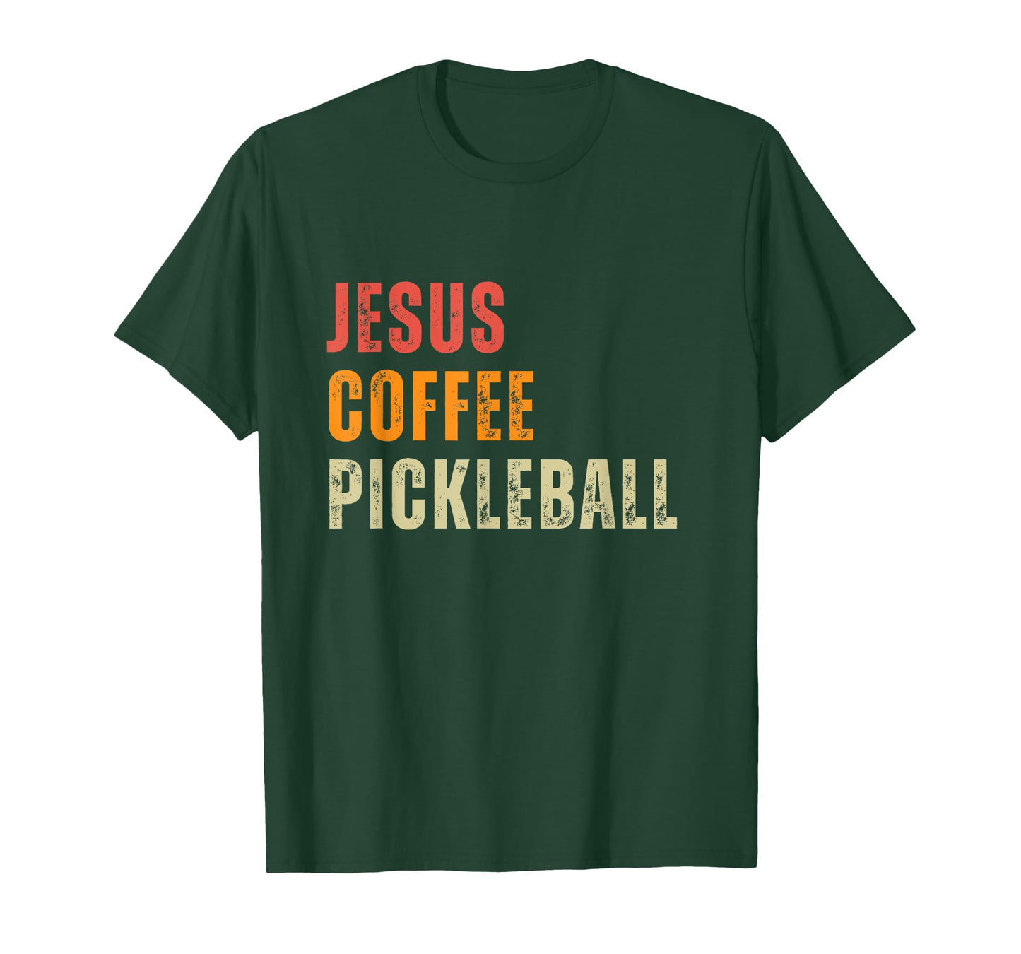 Jesus Coffee Pickleball Funny Christian Pickleball Lovers T-Shirt