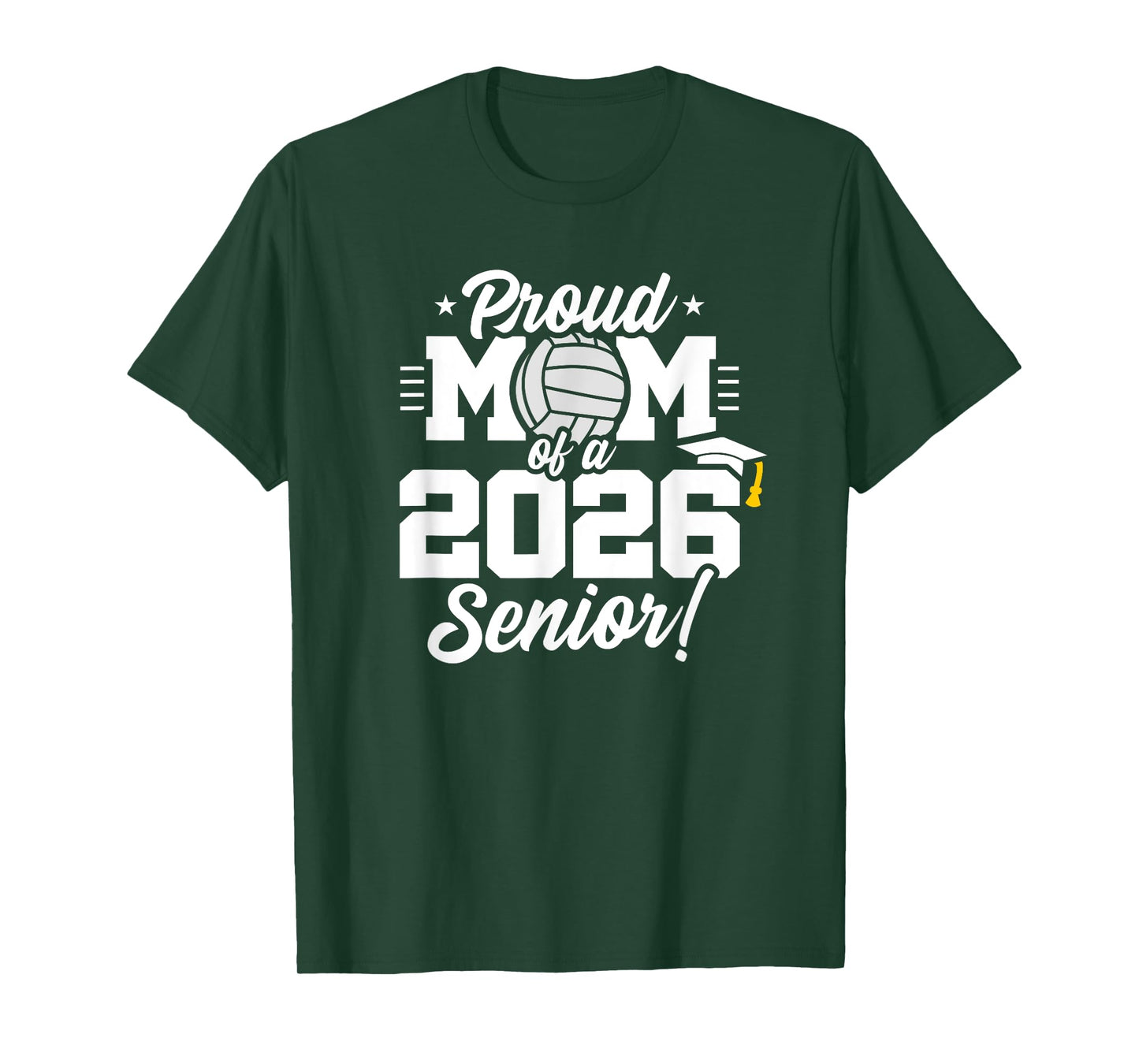 Class of 2026 - Senior Year - Volleyball Mom - Senior 2026 T-Shirt