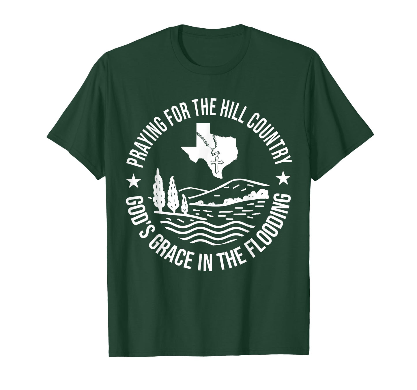 Texas Strong Praying For The Hill Country God’s Grace T-Shirt