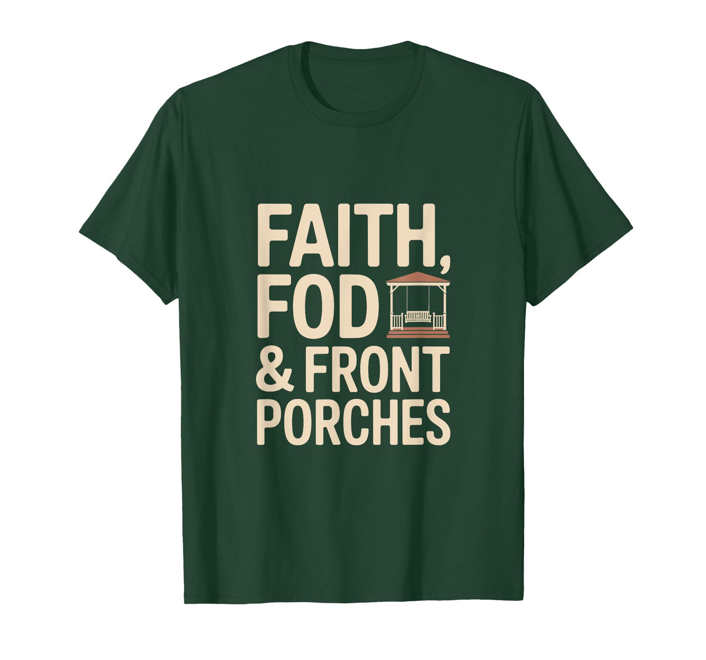 Mississippi Heritage Faith, FOD & Porches T-Shirt