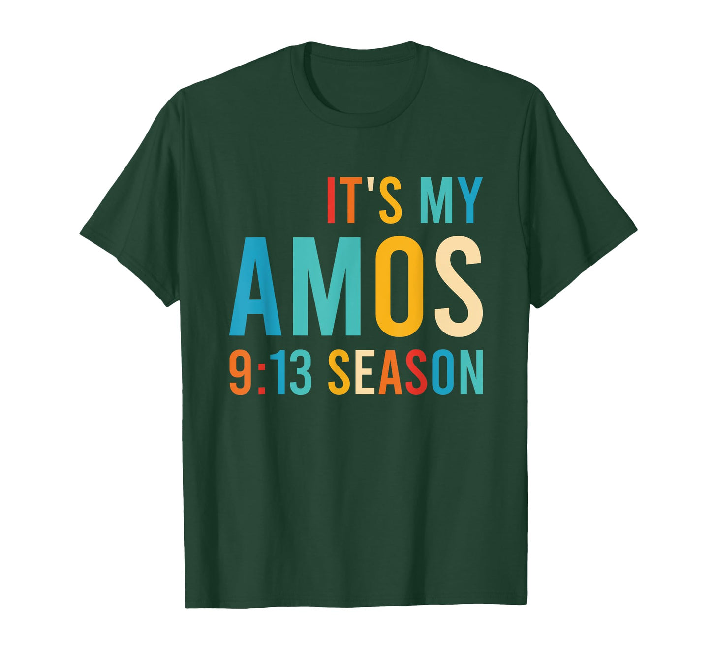 It's My Amos 9:13 Season Bible Christ Vintage Design T-Shirt