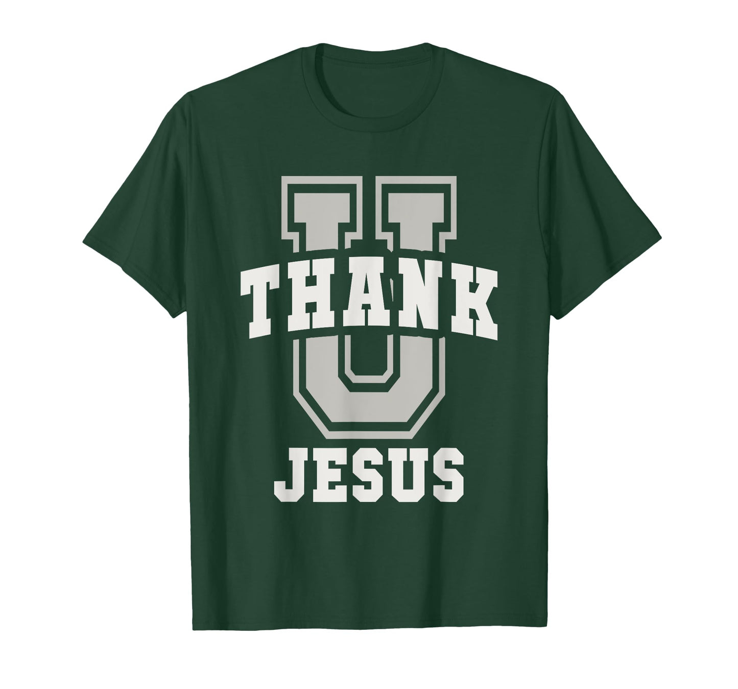 Cute University Thank You Jesus U College Education Jock T-Shirt