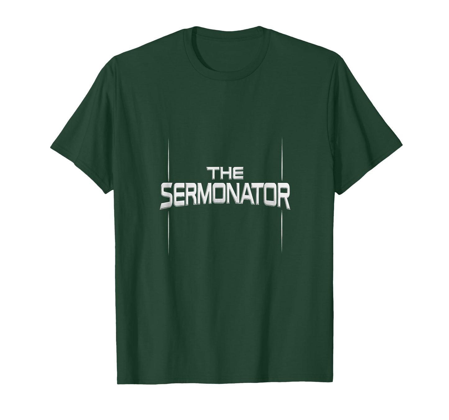 The Sermonator - Funny Pastor Prayer Warrior T-Shirt