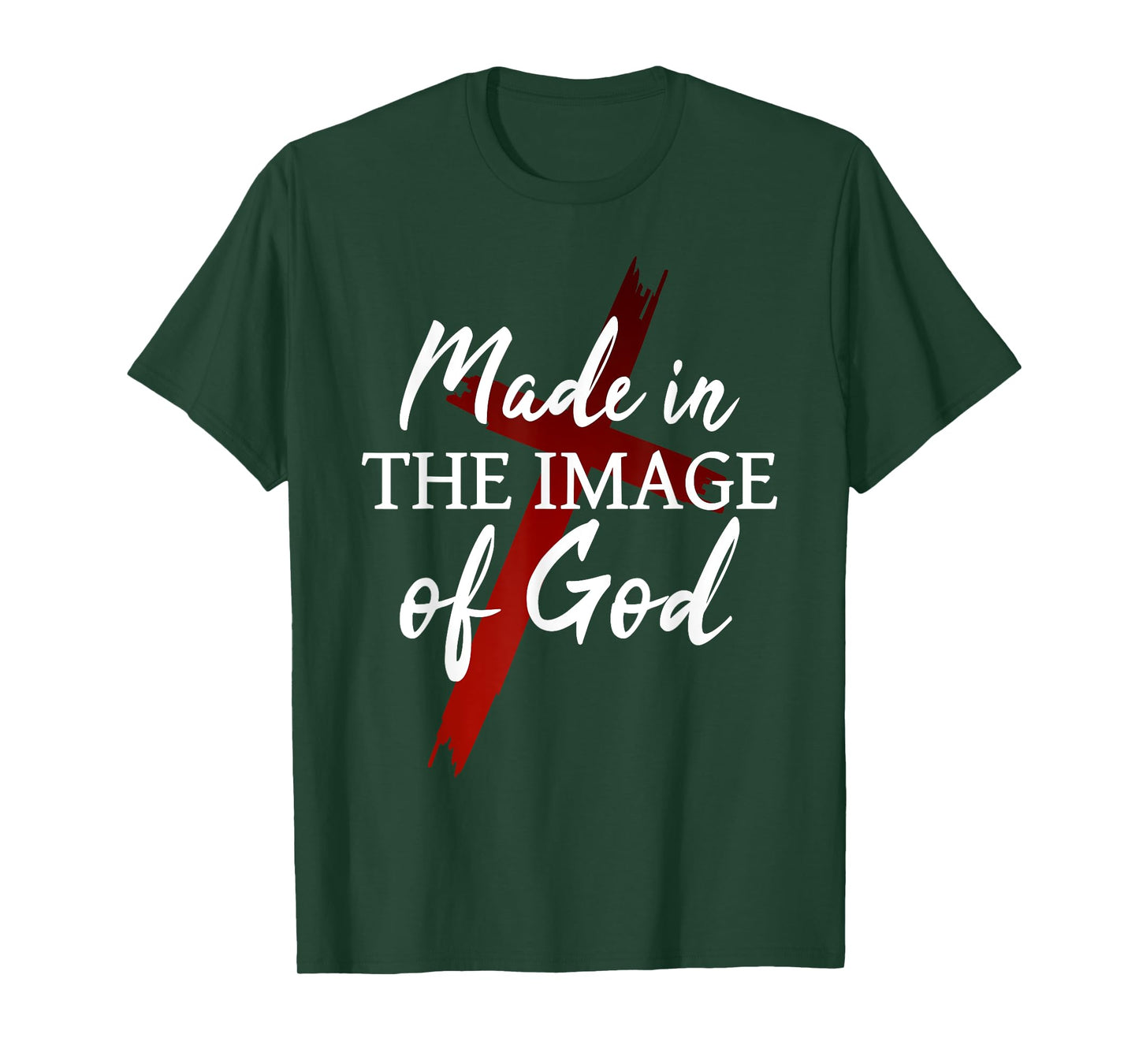 Christians God Faith Jesus Made in the image of God T-Shirt