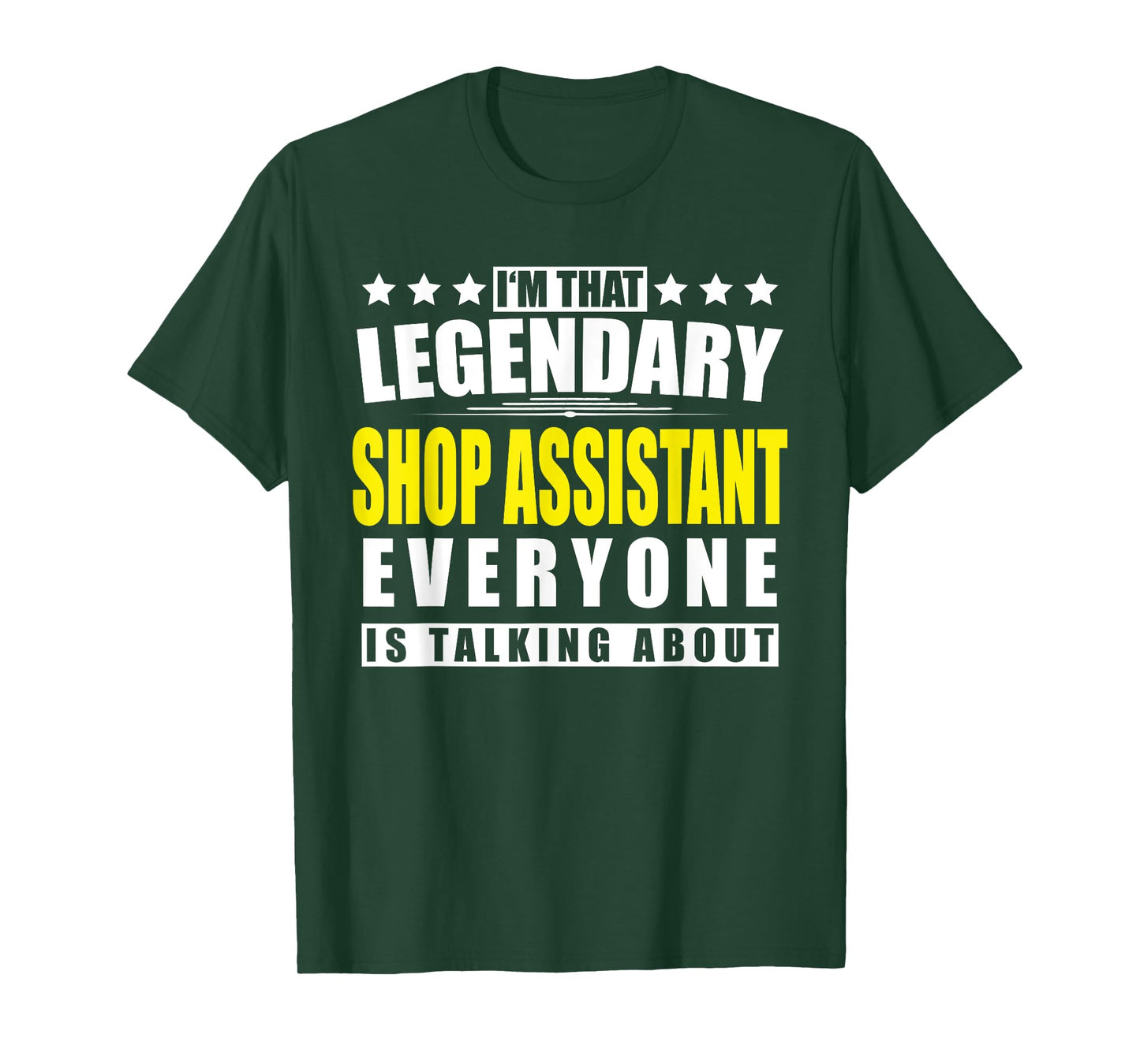 Shop Assistant - Funny Personalized Gift T-Shirt