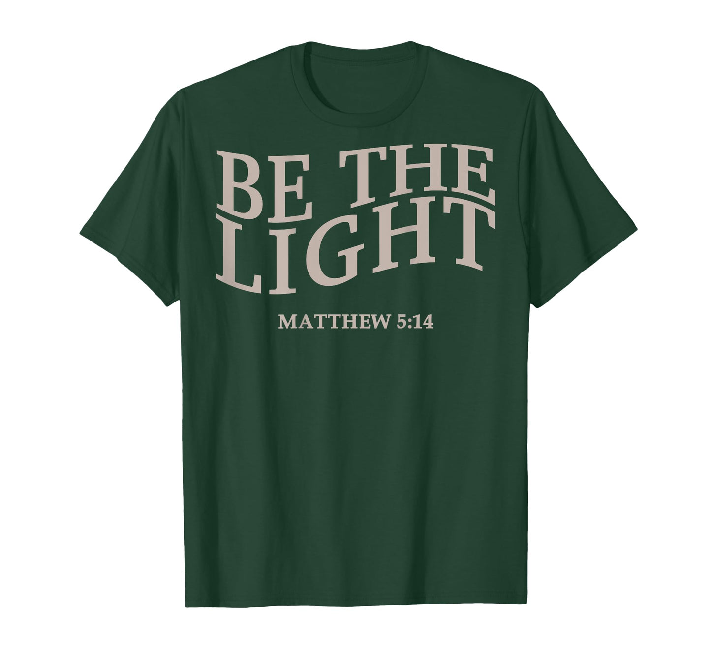 Be The Light Christian Jesus Toddler God Son Sister Brother T-Shirt