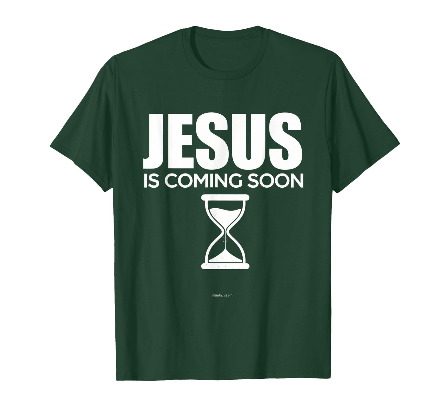 Jesus Is Coming Soon Christian Countdown Faith Hope T-Shirt