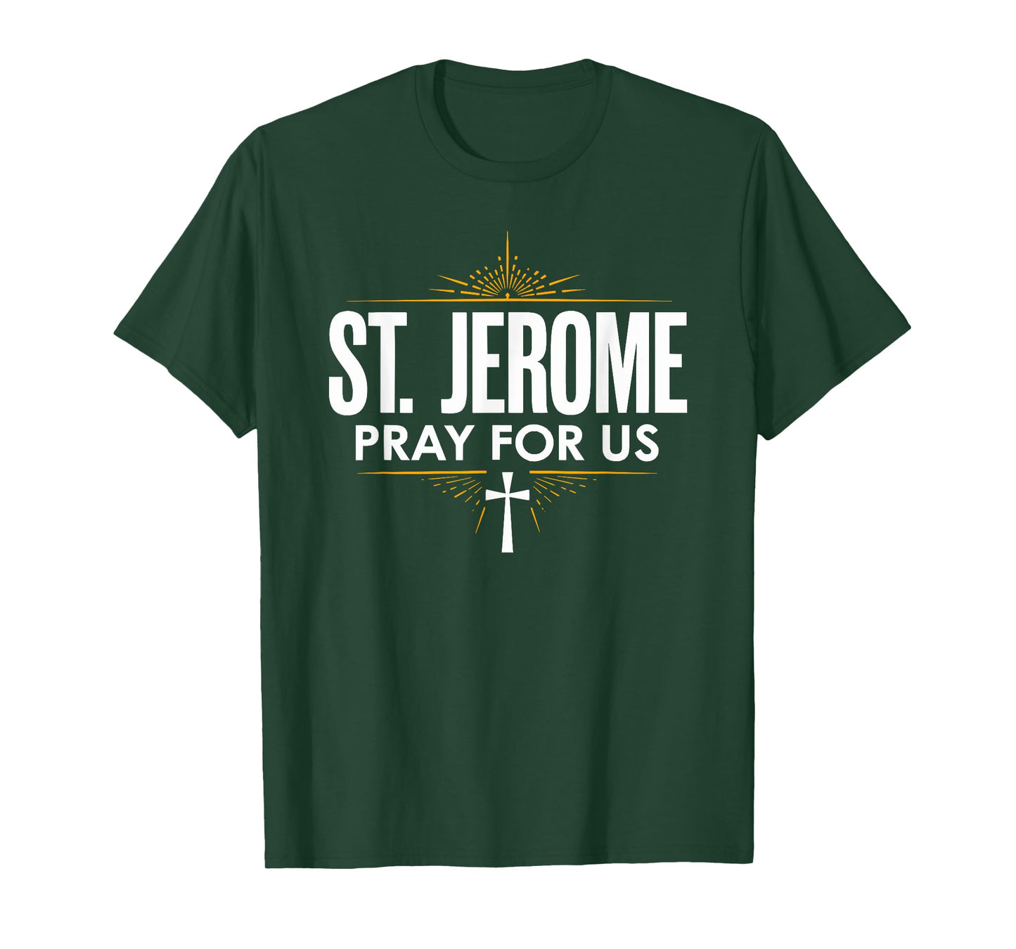 St. Jerome Pray for Us Catholic Devotion T-Shirt
