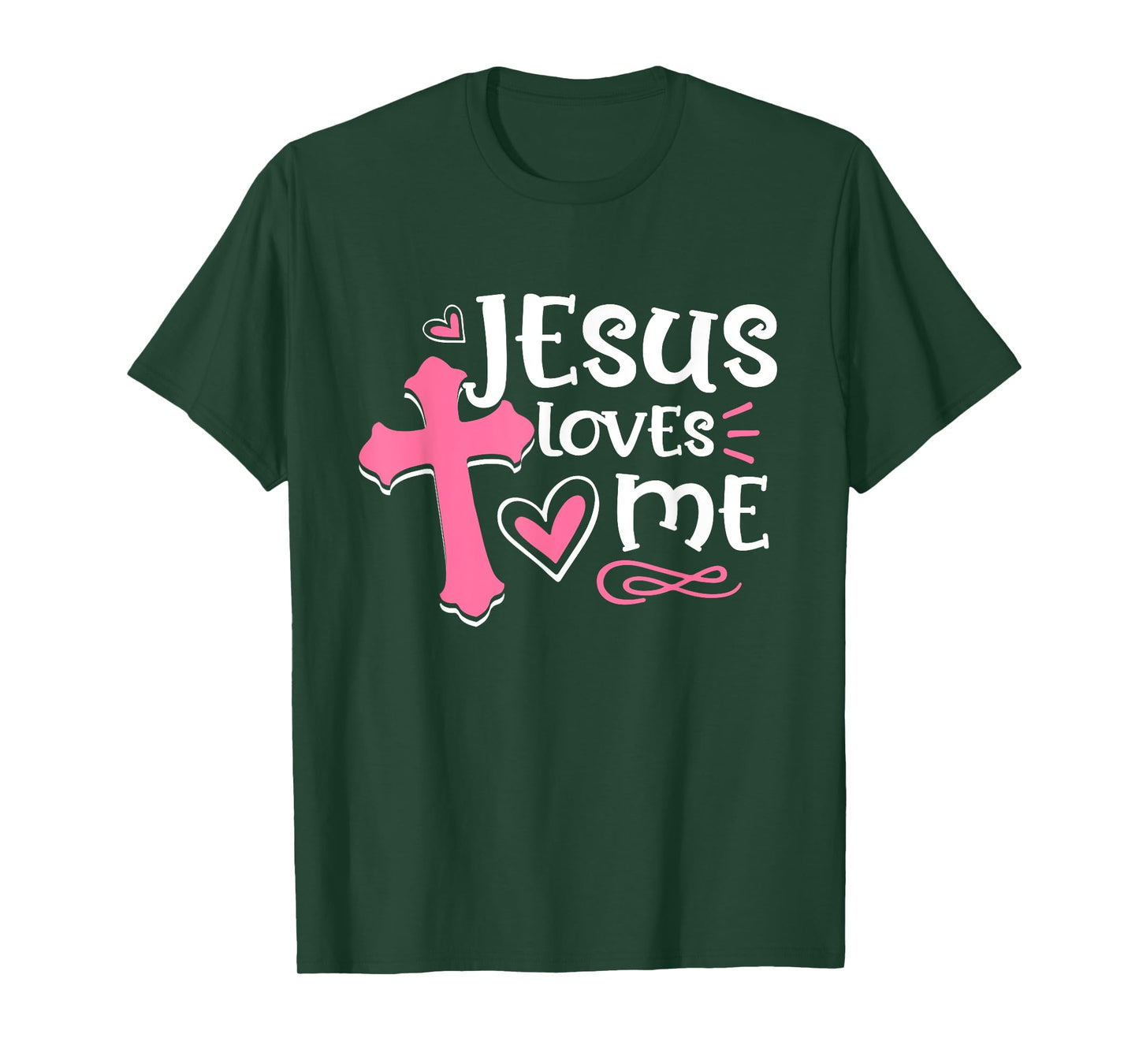 Awesome Religious Jesus's Love Jesus Loves Me Christian T-Shirt