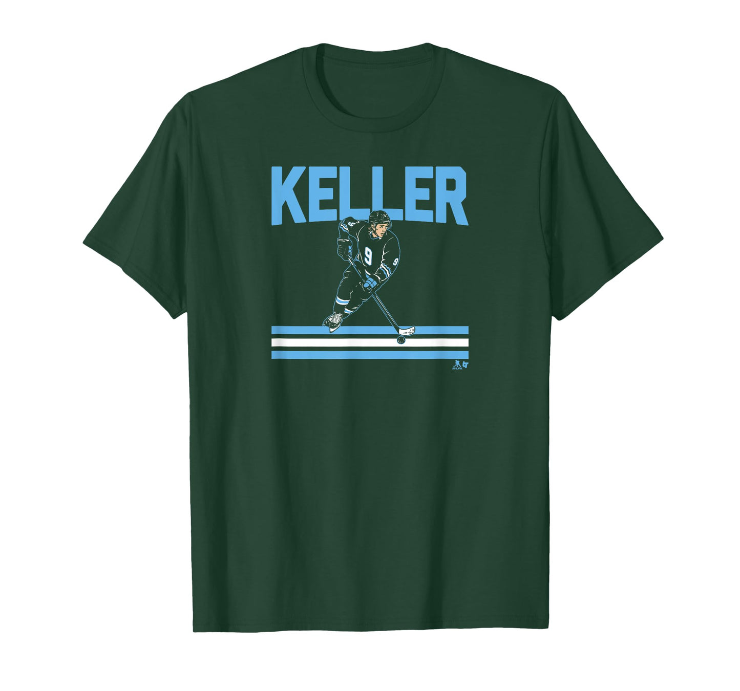 Clayton Keller - Slap Shot Star - Utah Hockey T-Shirt